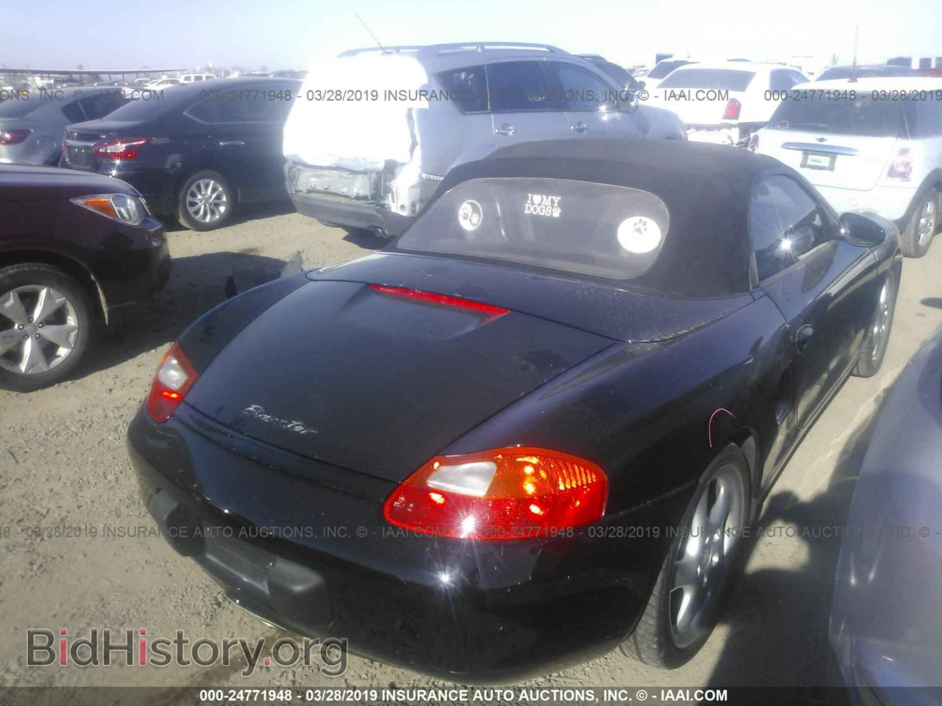 2000 PORSCHE BOXSTER - VIN: WP0CA2985YU624105 - Фото 4
