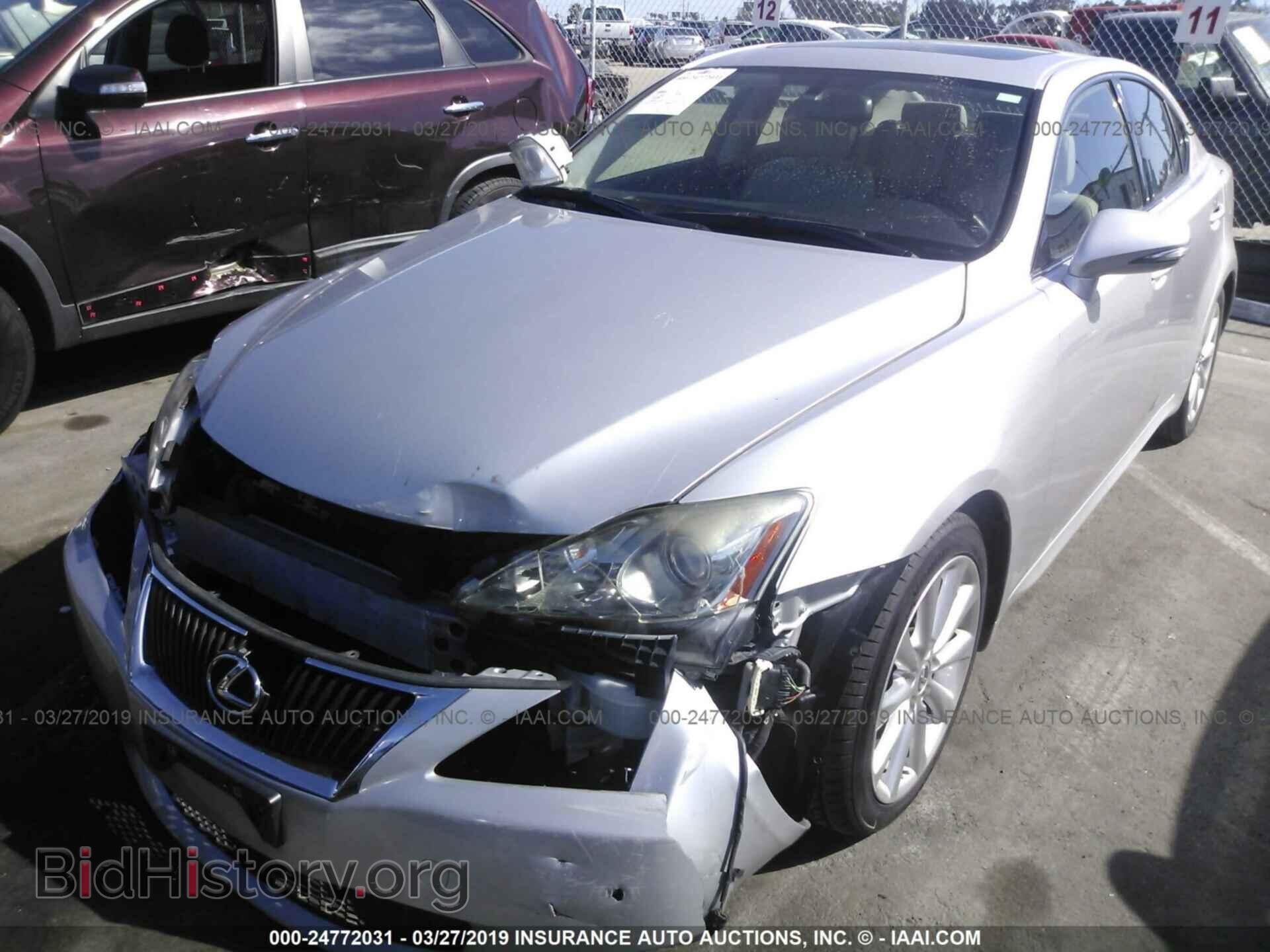 2009 LEXUS IS - VIN: JTHBK262692086759 - Фото 2