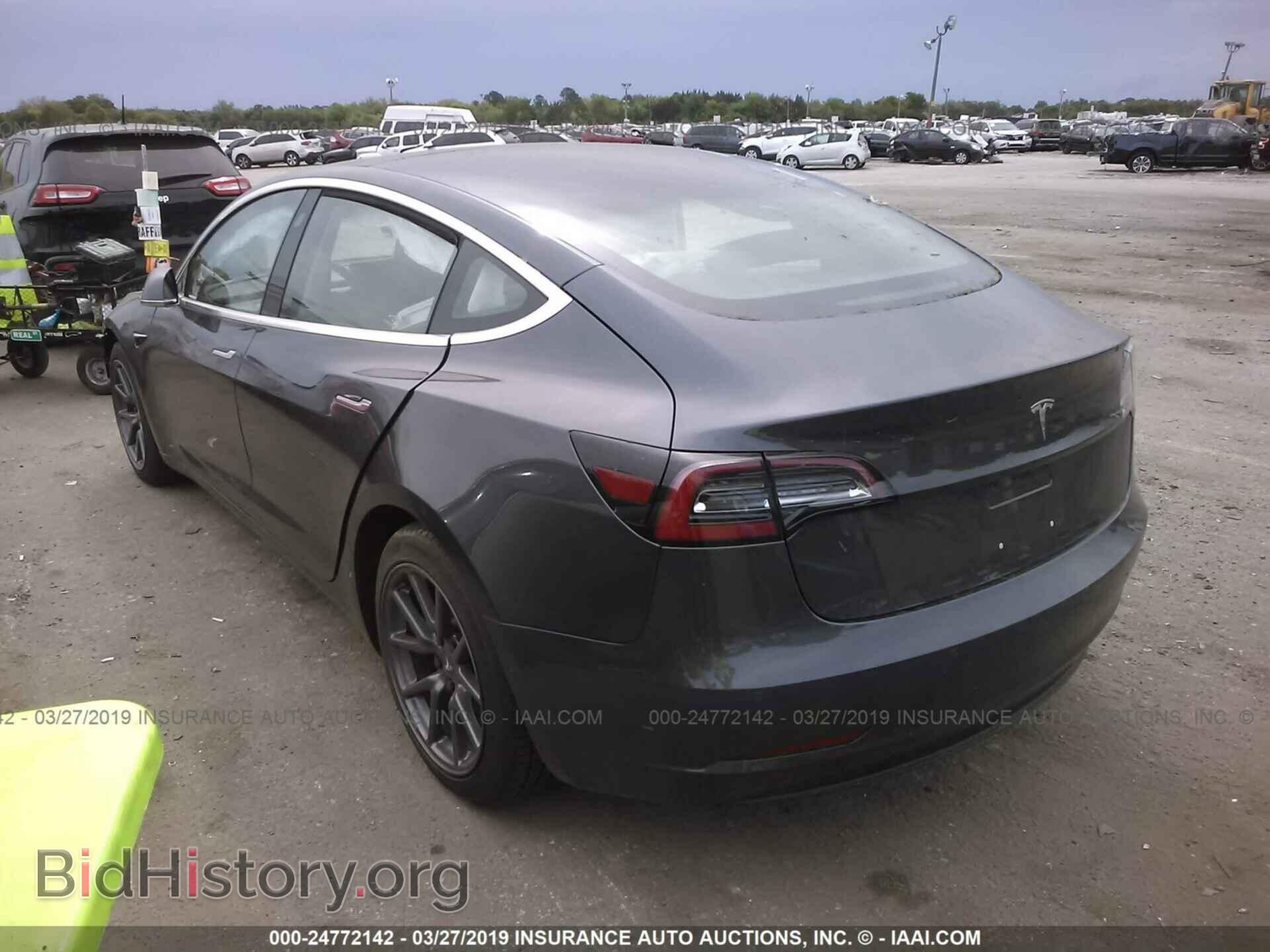 2018 TESLA MODEL 3 - VIN: 5YJ3E1EB7JF077224 - Фото 3