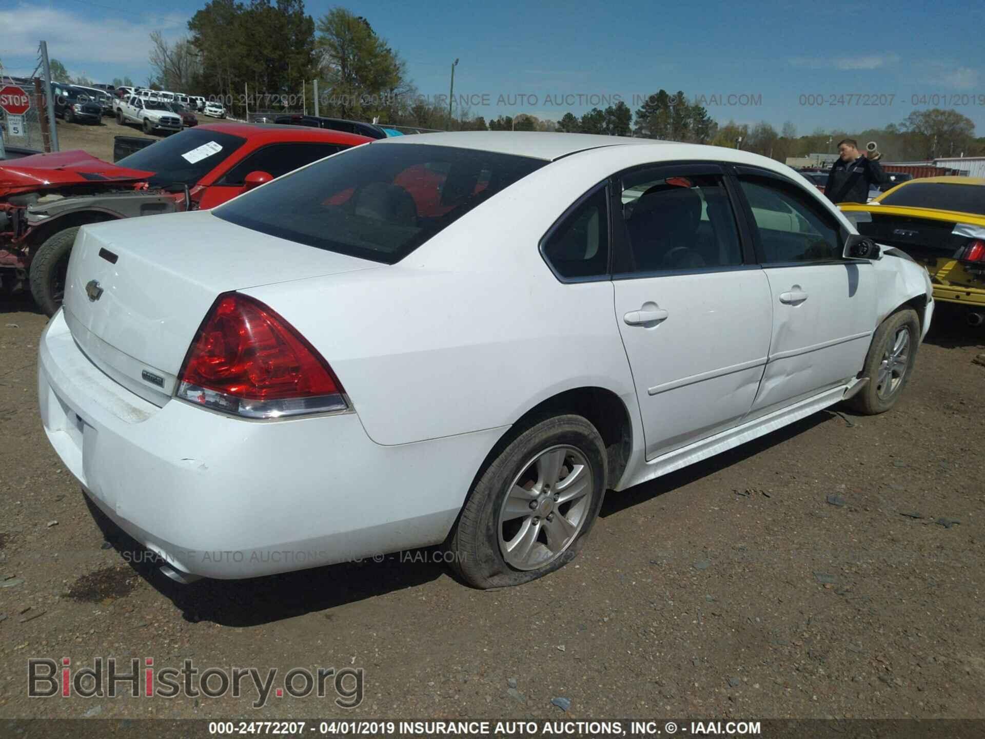 2012 CHEVROLET IMPALA - VIN: 2G1WF5E35C1144556 - Фото 4