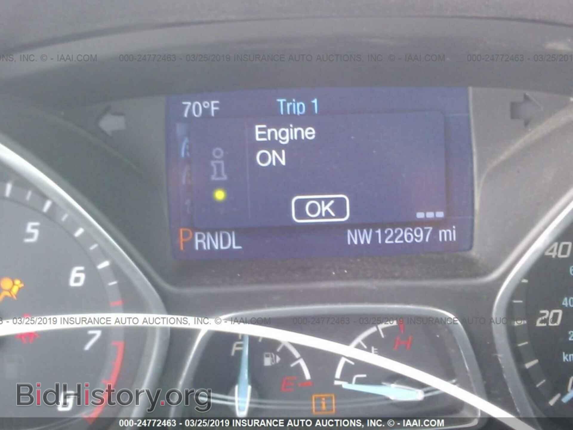 2014 FORD FOCUS - VIN: 1FADP3F27EL400124 - Фото 7