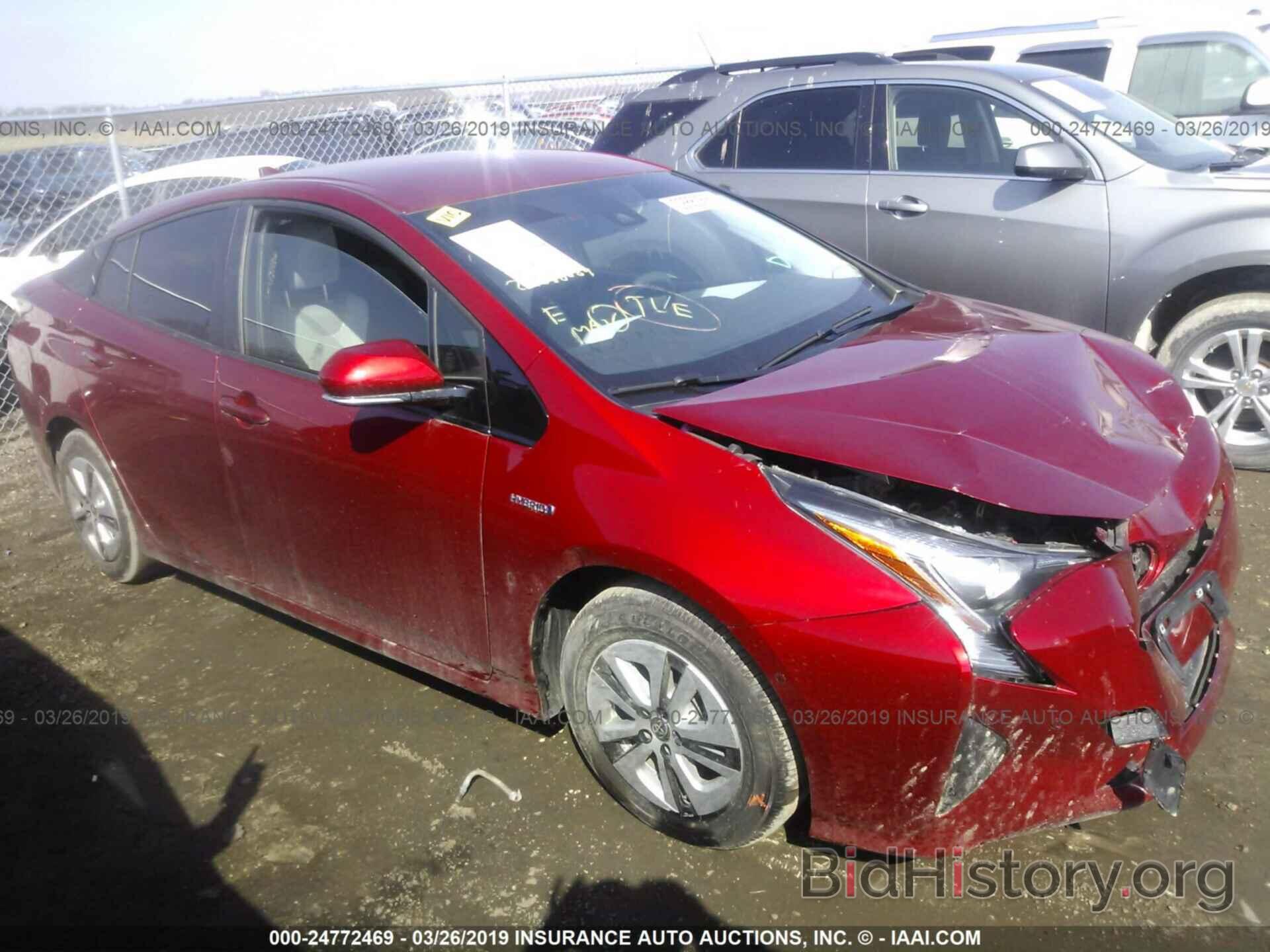 Photo JTDKBRFU4J3591788 - TOYOTA PRIUS 2018