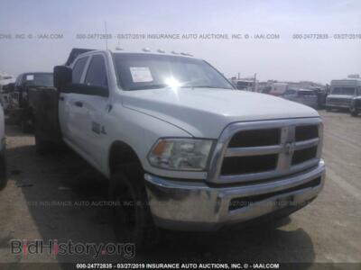 2015 RAM 3500, белый — VIN 3C7WRTCL1FG672082, IAAI
