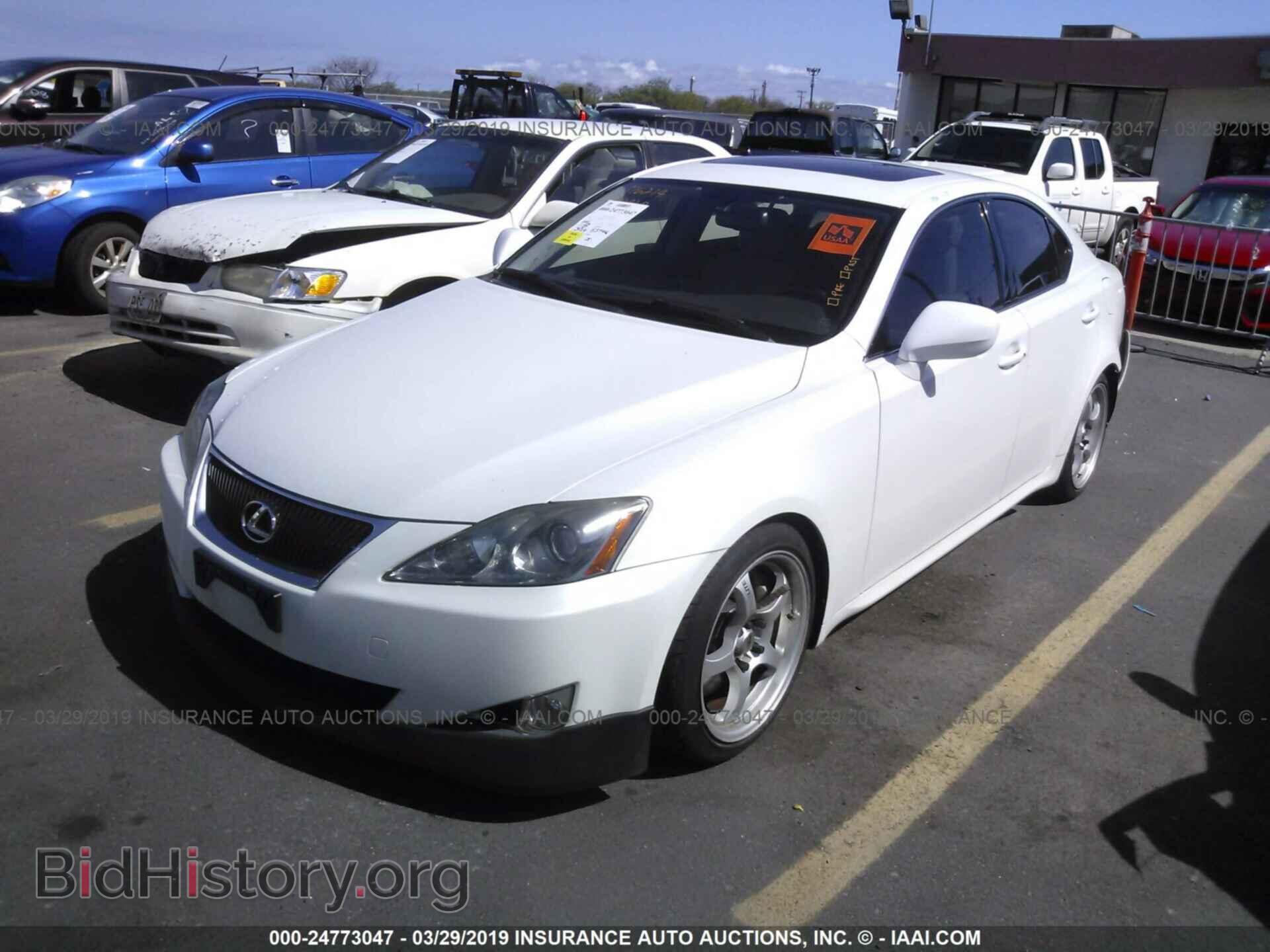 2007 LEXUS IS - VIN: JTHBE262272012159 - Фото 2
