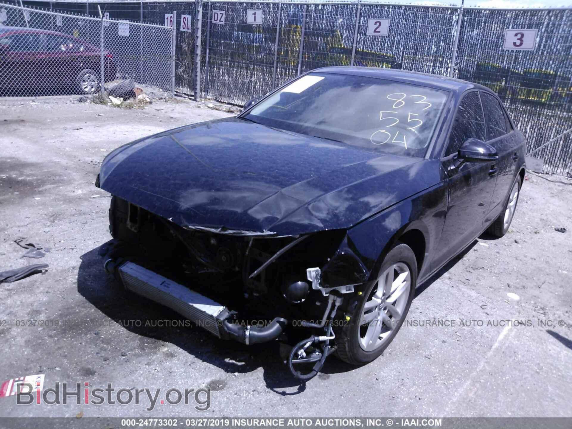 2017 AUDI A4 - VIN: WAUGMAF40HN045583 - Фото 2