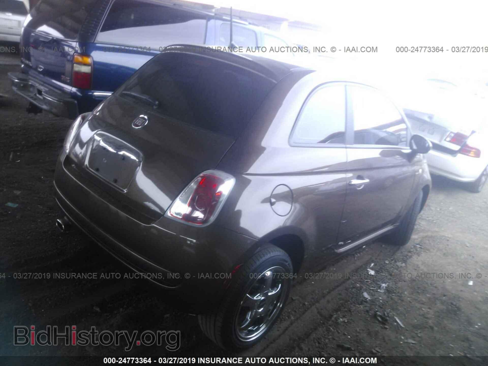 2012 FIAT 500 - VIN: 3C3CFFAR9CT287779 - Photo 4