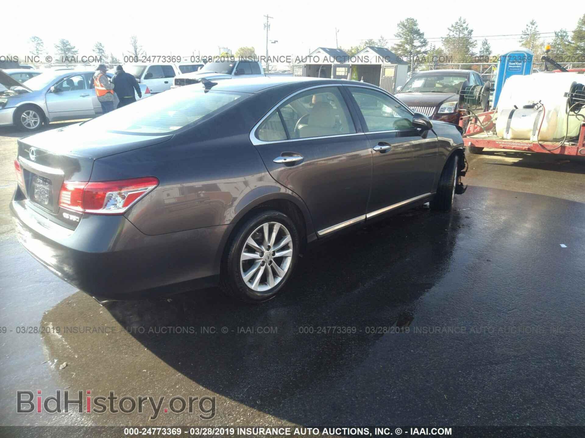 2011 LEXUS ES - VIN: JTHBK1EG9B2467793 - Photo 4