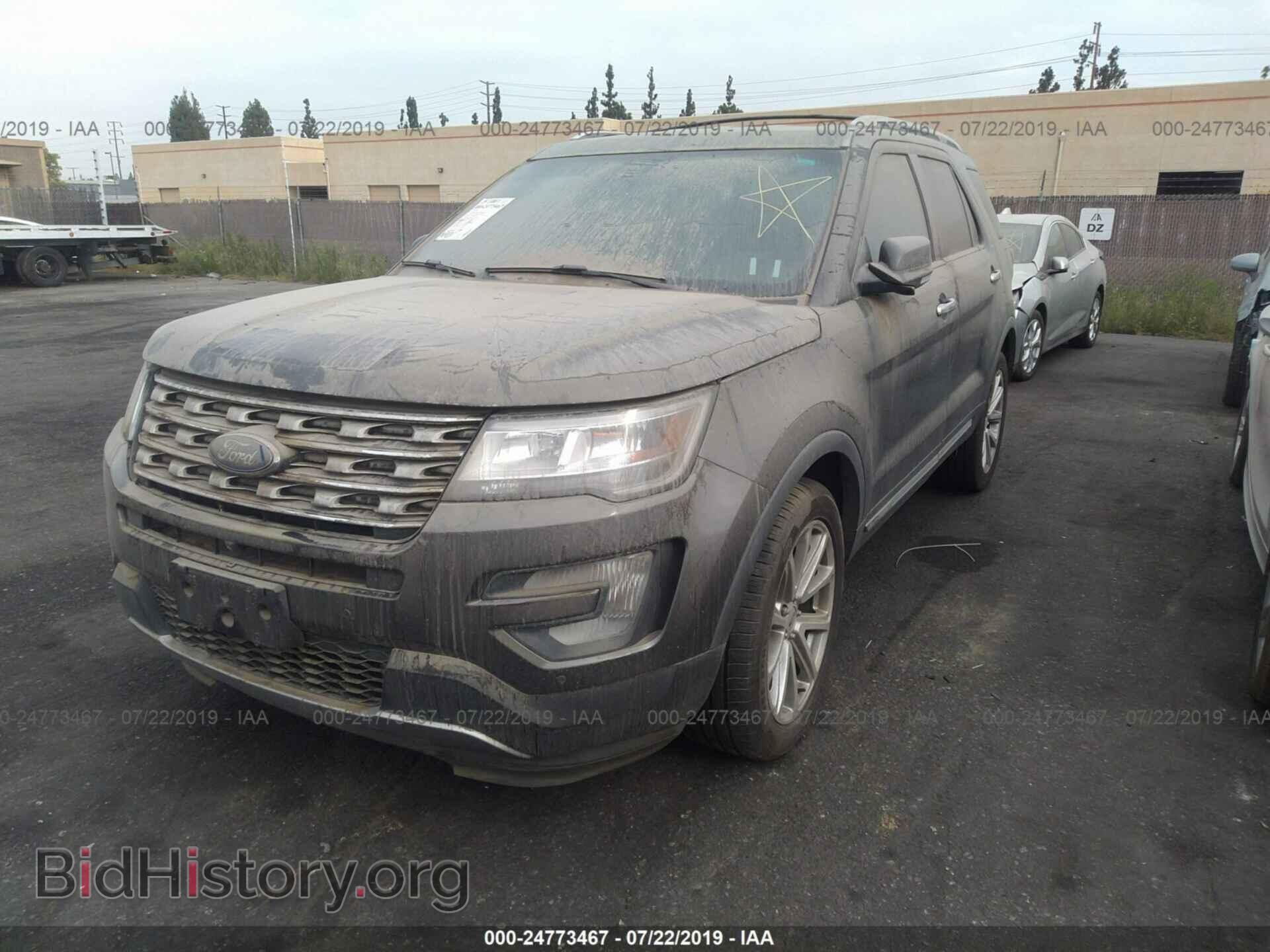 2016 FORD EXPLORER - VIN: 1FM5K8F83GGC06390 - Photo 2