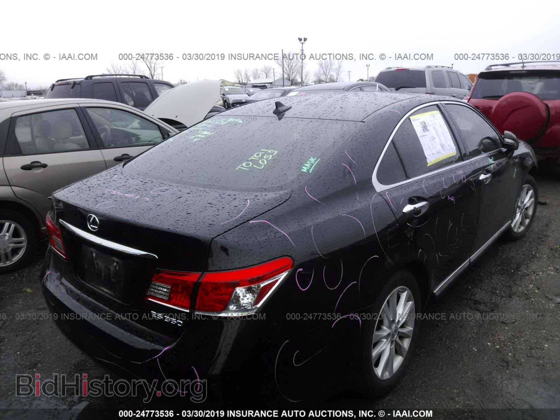 2011 LEXUS ES - VIN: JTHBK1EG3B2426575 - Фото 4