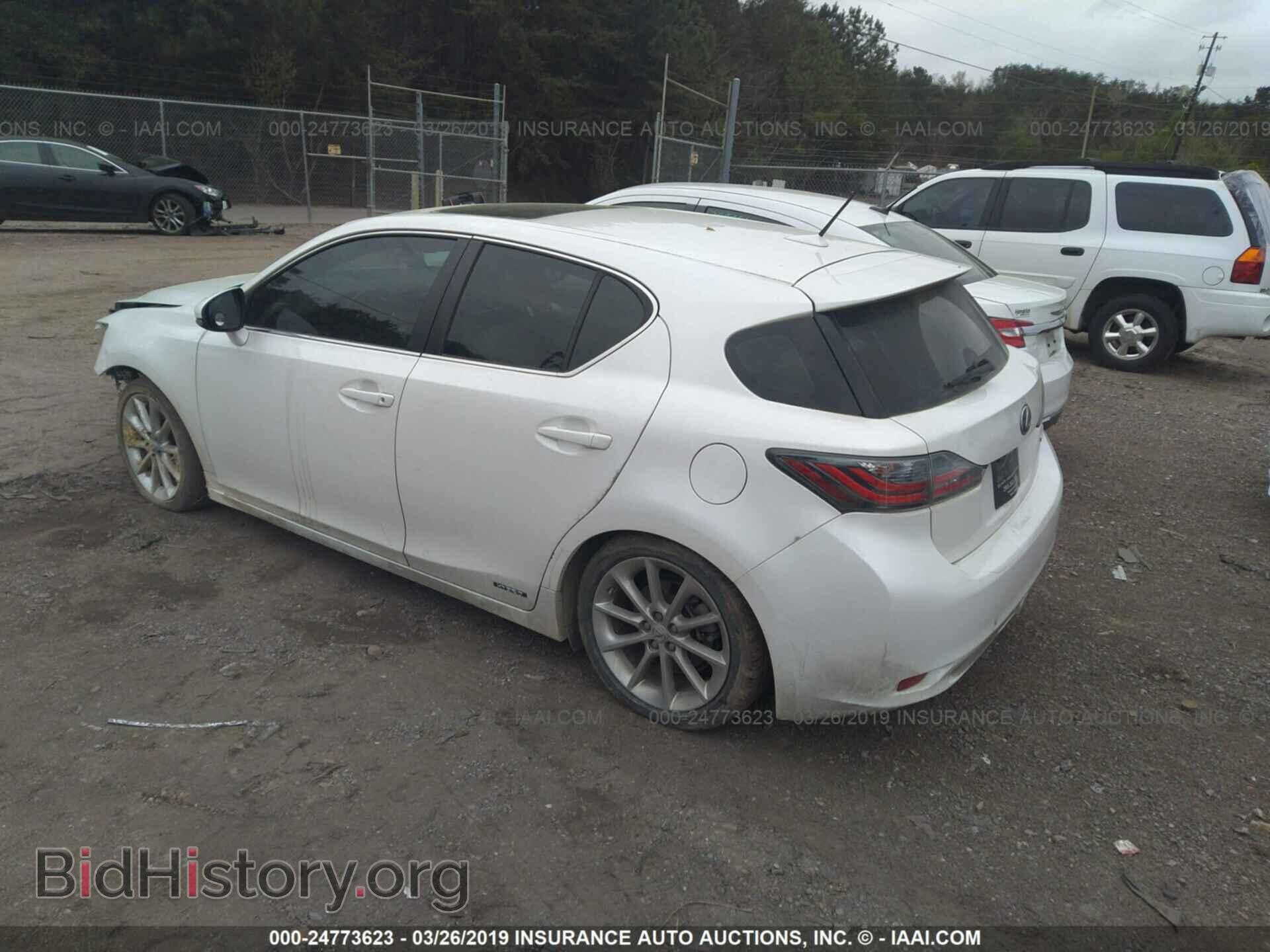 2012 LEXUS CT - VIN: JTHKD5BH2C2084746 - Фото 3