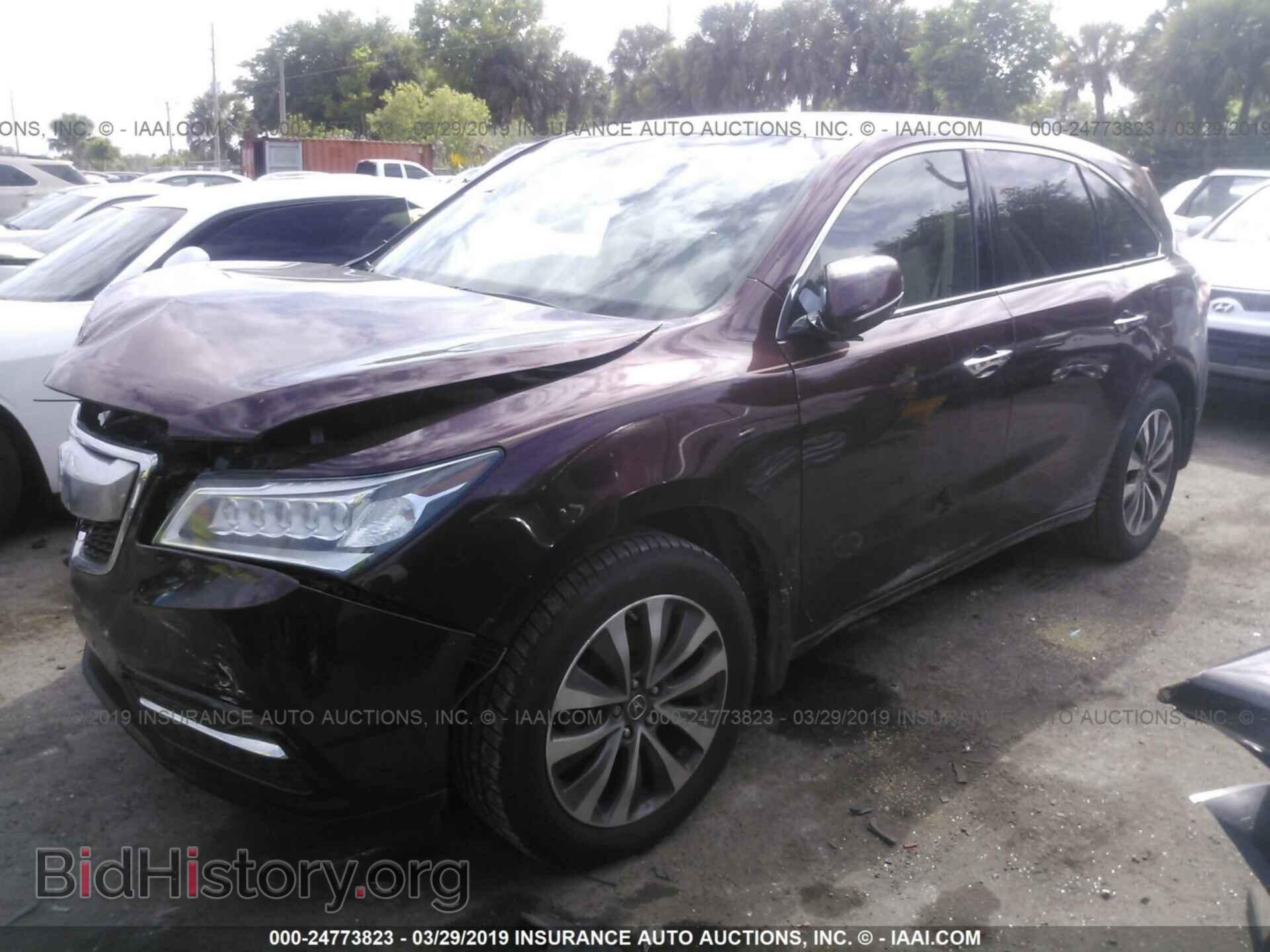 2015 ACURA MDX - VIN: 5FRYD3H49FB002807 - Фото 2