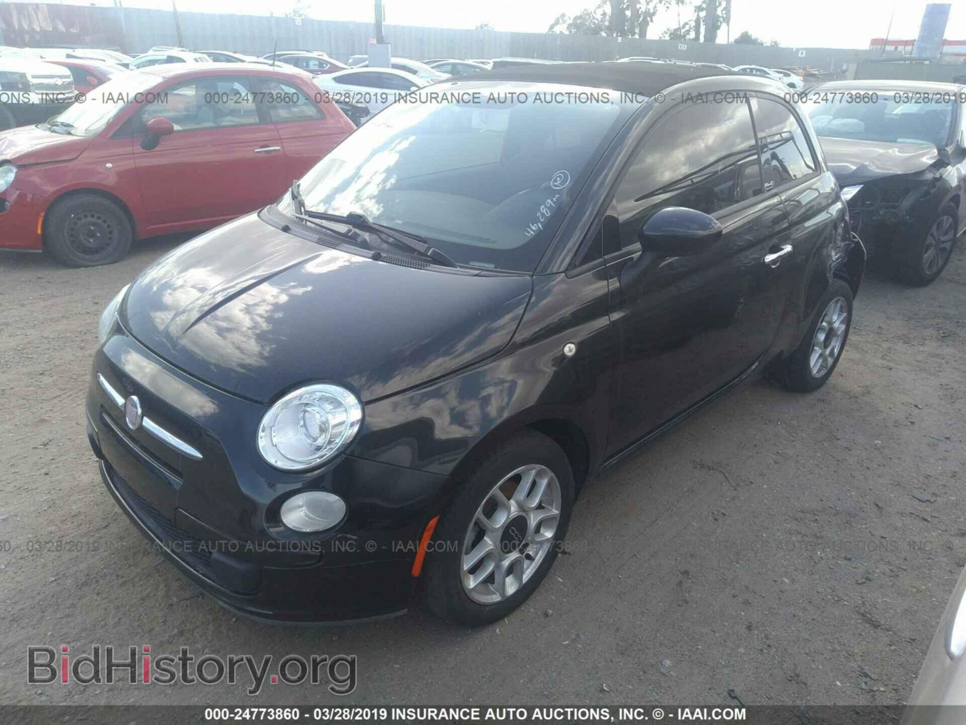 2012 FIAT 500 - VIN: 3C3CFFDR9CT270203 - Photo 2
