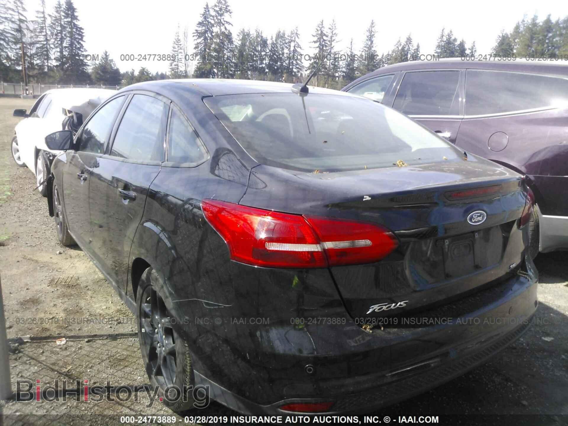 2016 FORD FOCUS - VIN: 1FADP3F25GL340136 - Фото 3