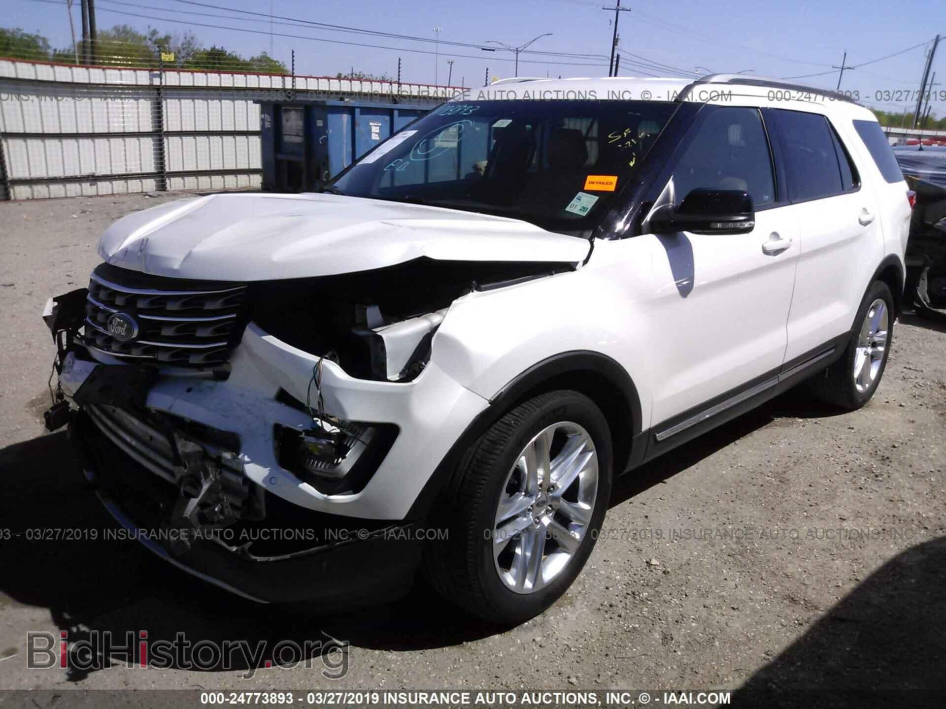 2016 FORD EXPLORER - VIN: 1FM5K7D88GGA60484 - Фото 2