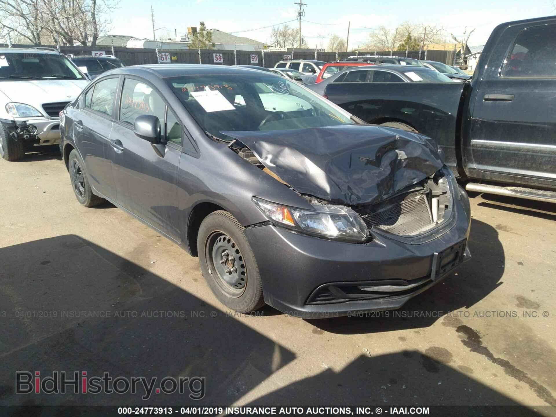 Фотография 19XFB2F52DE099100 - HONDA CIVIC 2013