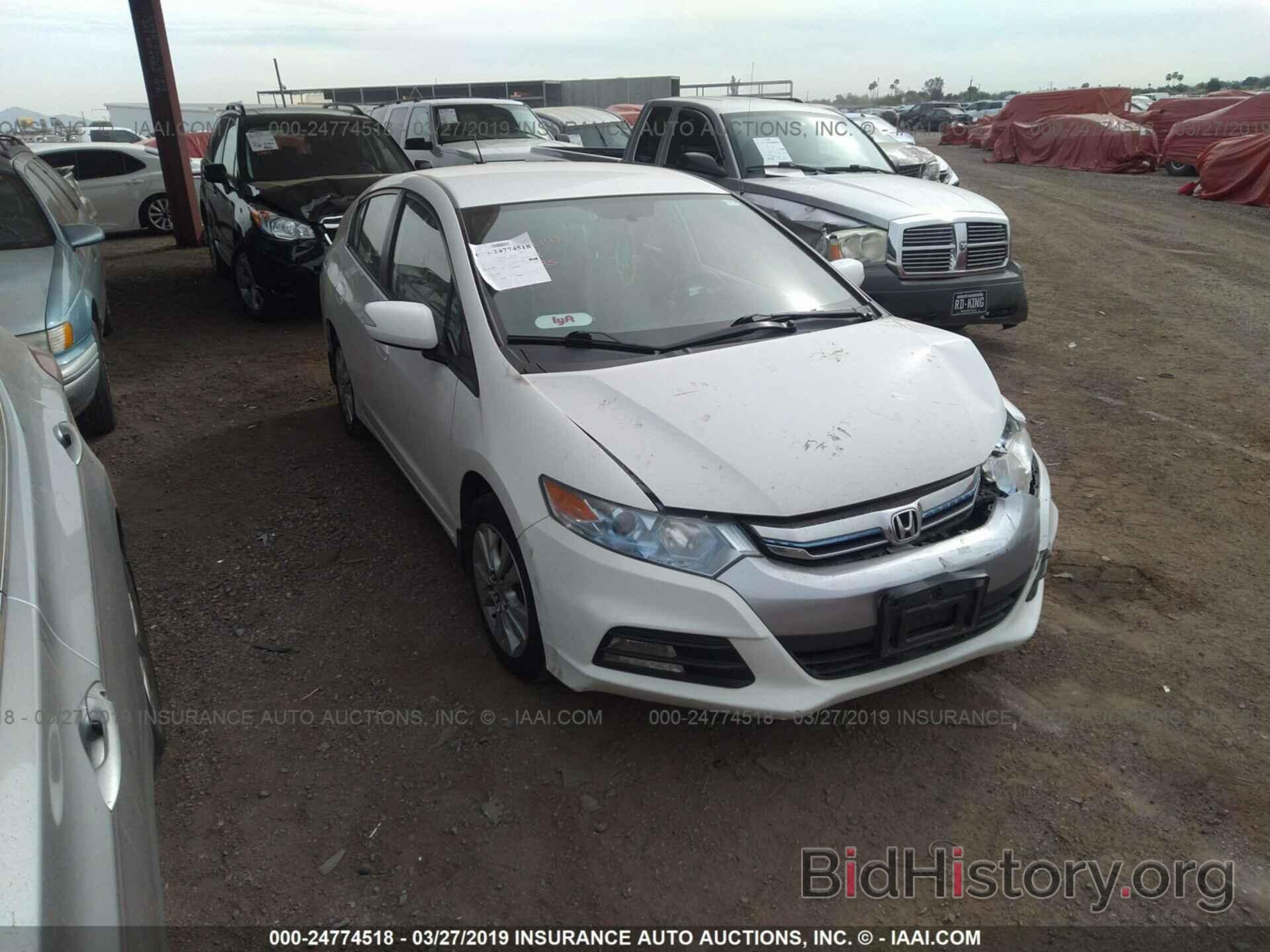 Photo JHMZE2H70CS000562 - HONDA INSIGHT 2012