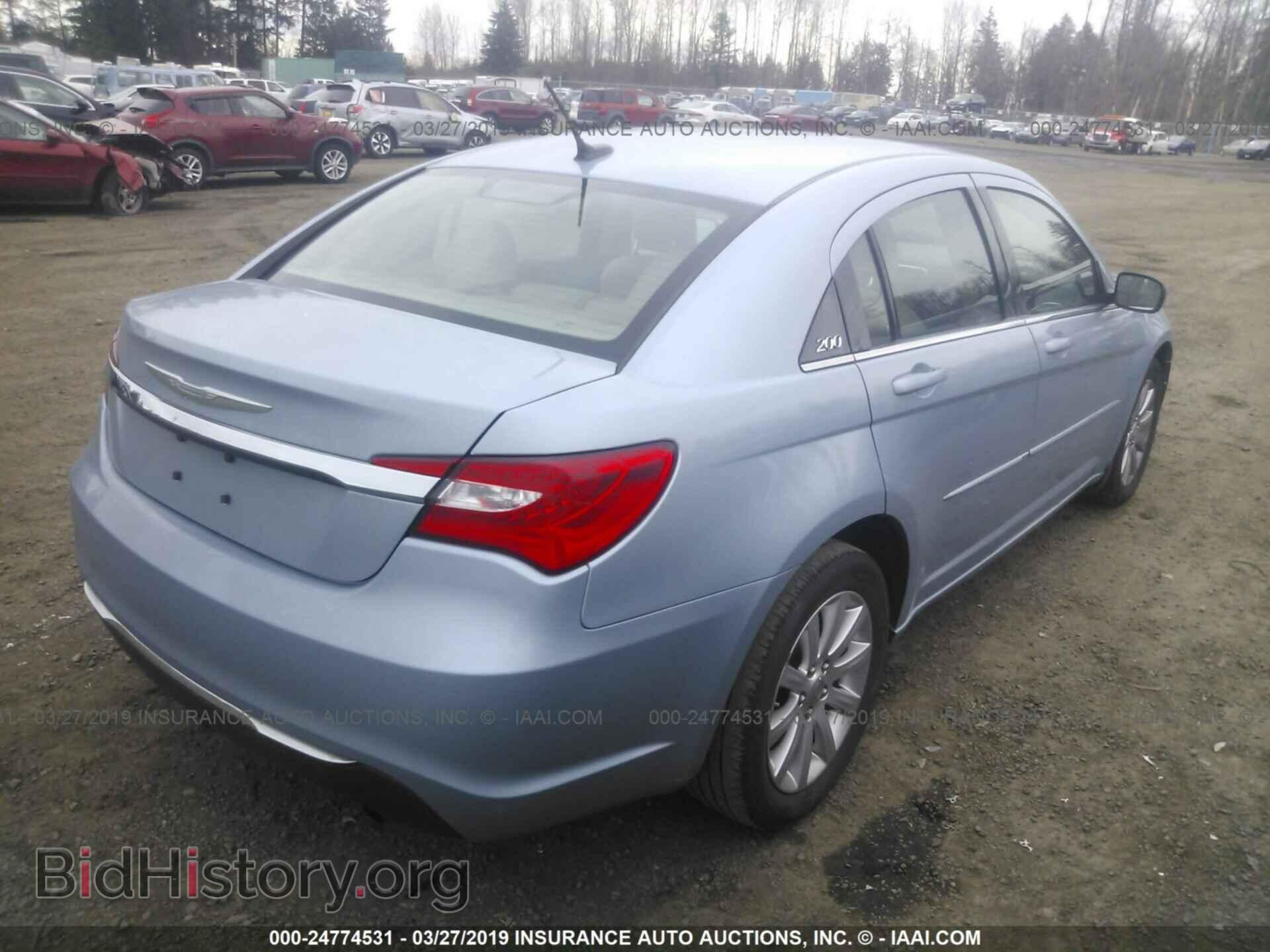 2012 CHRYSLER 200 - VIN: 1C3CCBBBXCN239386 - Фото 4