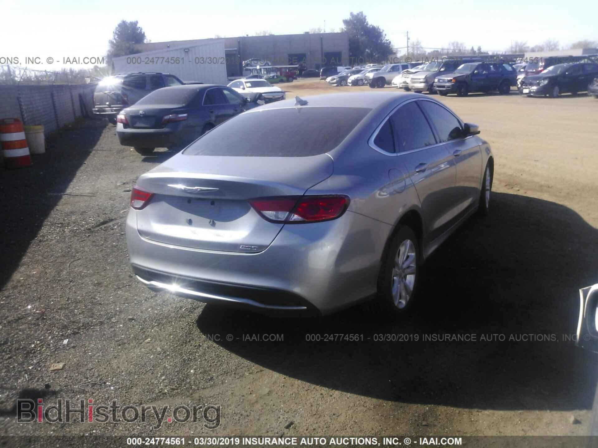 2016 CHRYSLER 200 - VIN: 1C3CCCAB7GN156804 - Фото 4