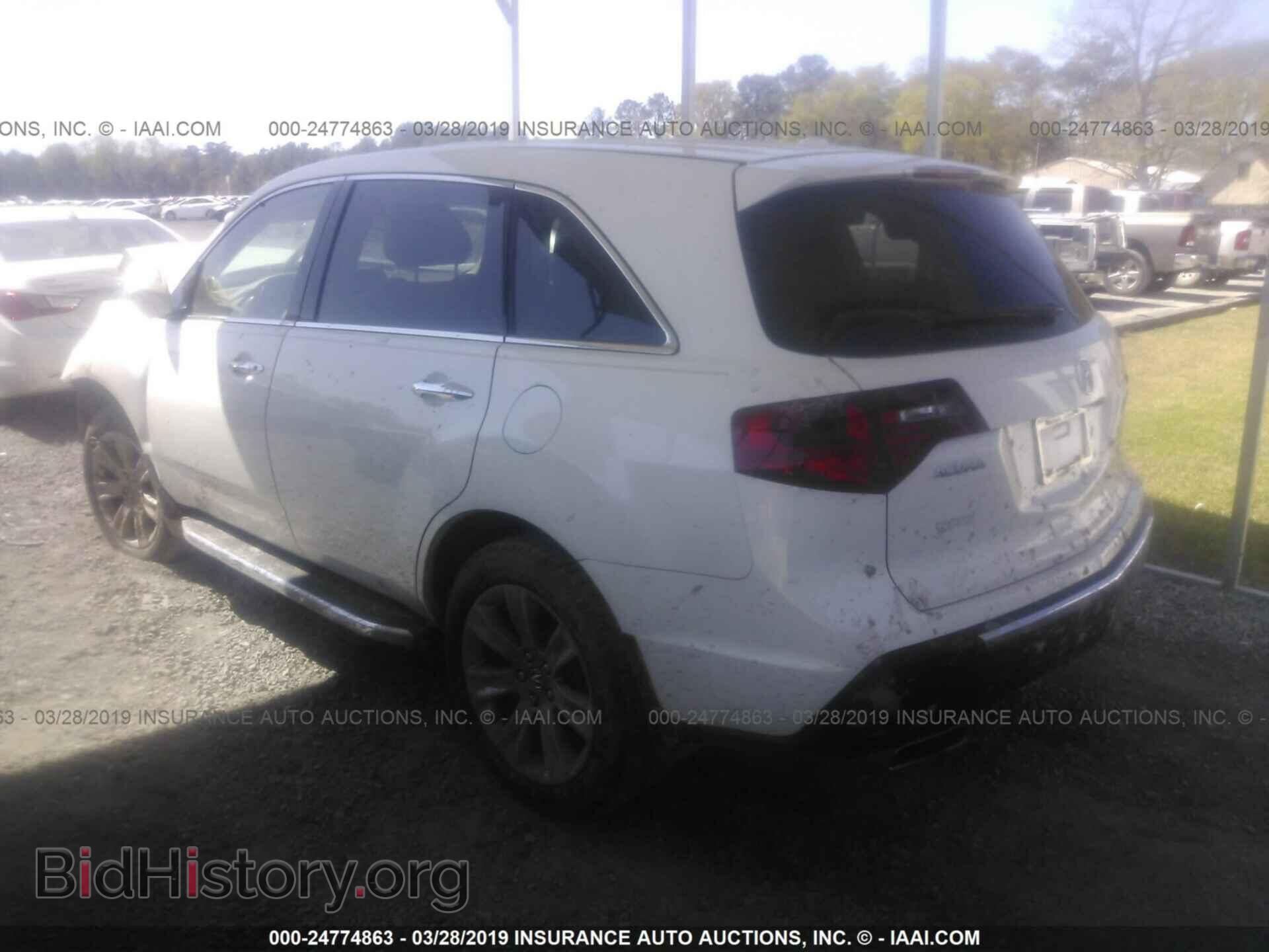 2012 ACURA MDX - VIN: 2HNYD2H61CH539863 - Фото 3
