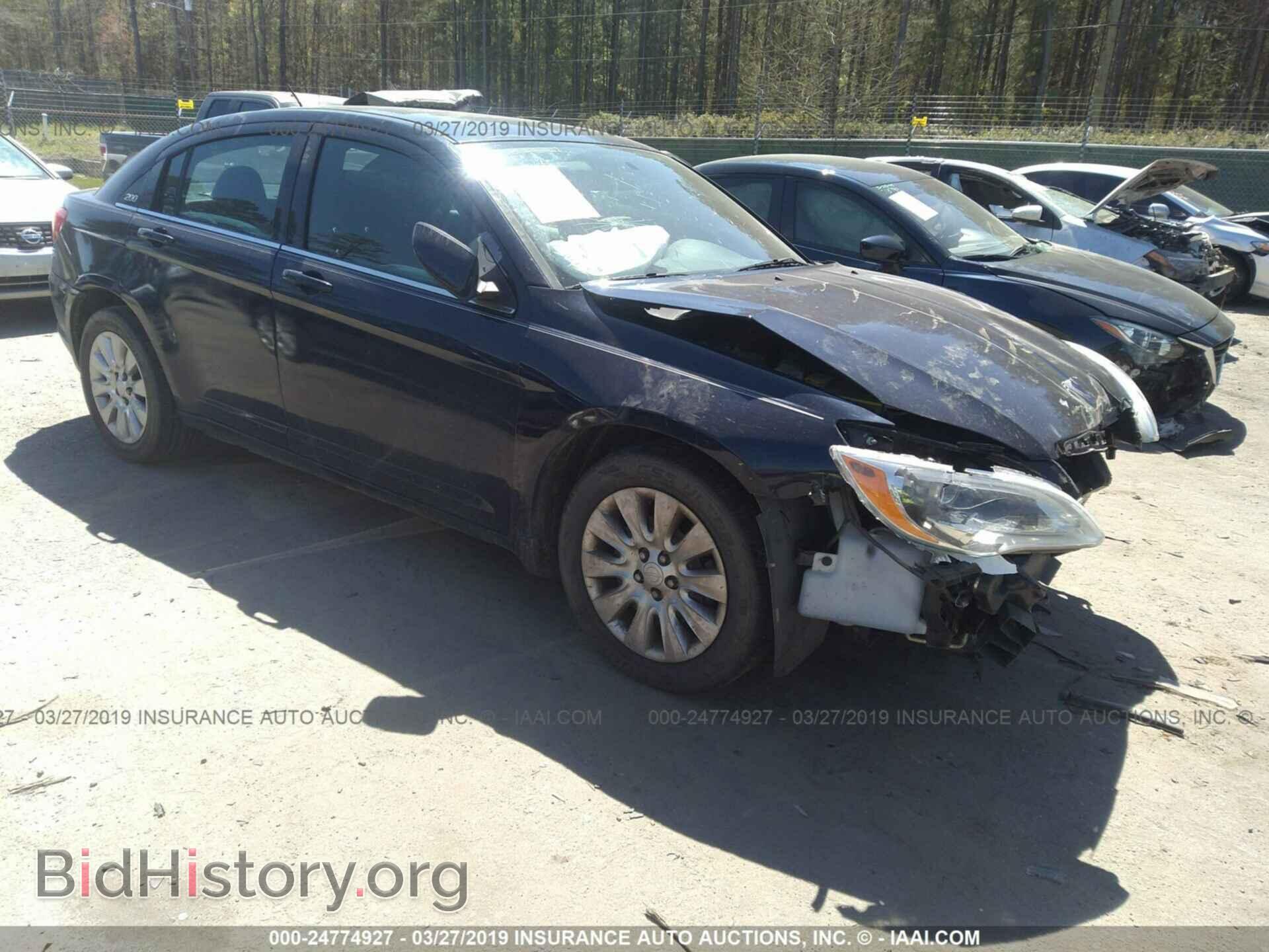 Фотография 1C3CCBAB2EN122826 - CHRYSLER 200 2014