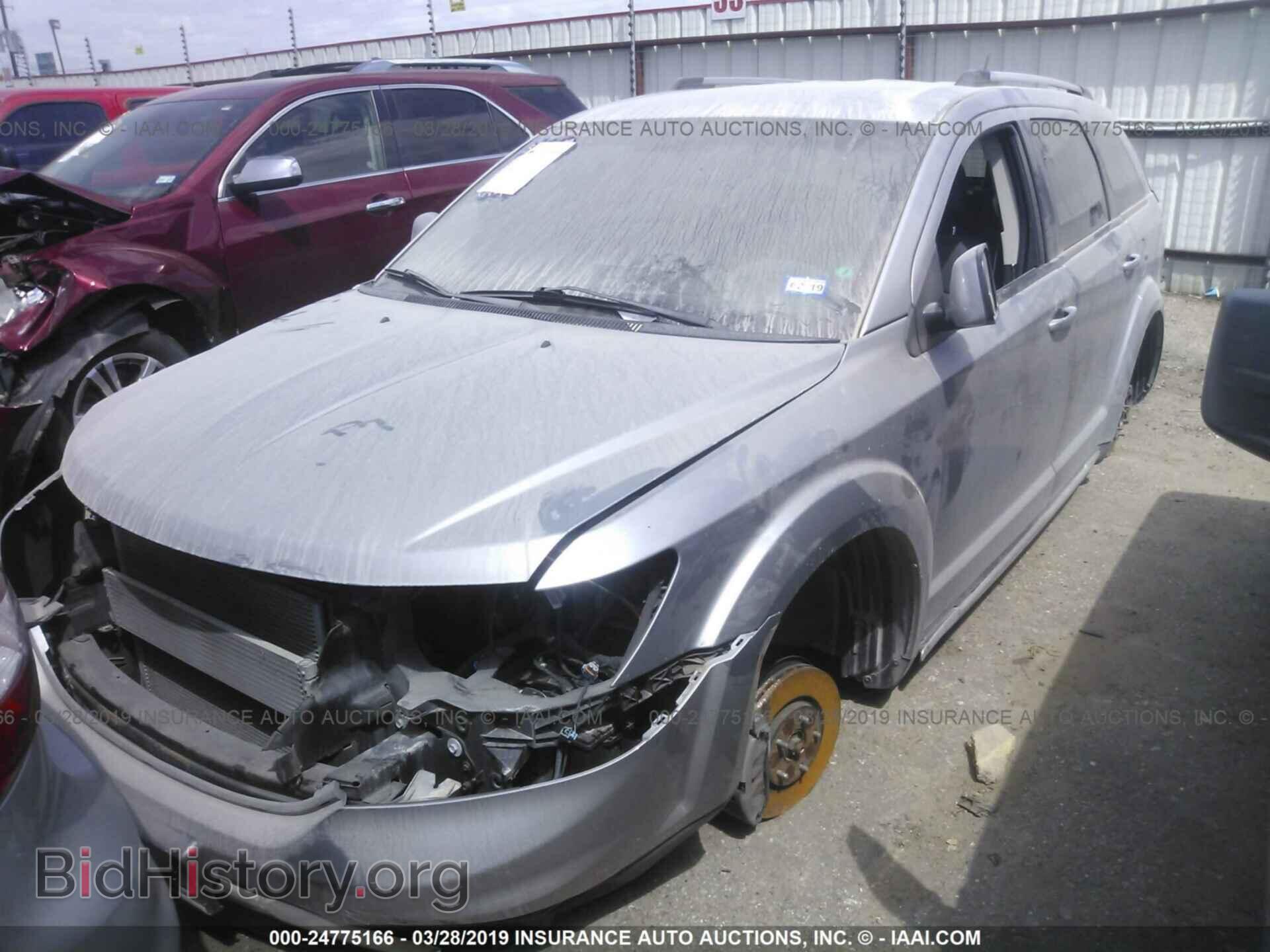 2015 DODGE JOURNEY - VIN: 3C4PDCGB1FT606186 - Фото 2