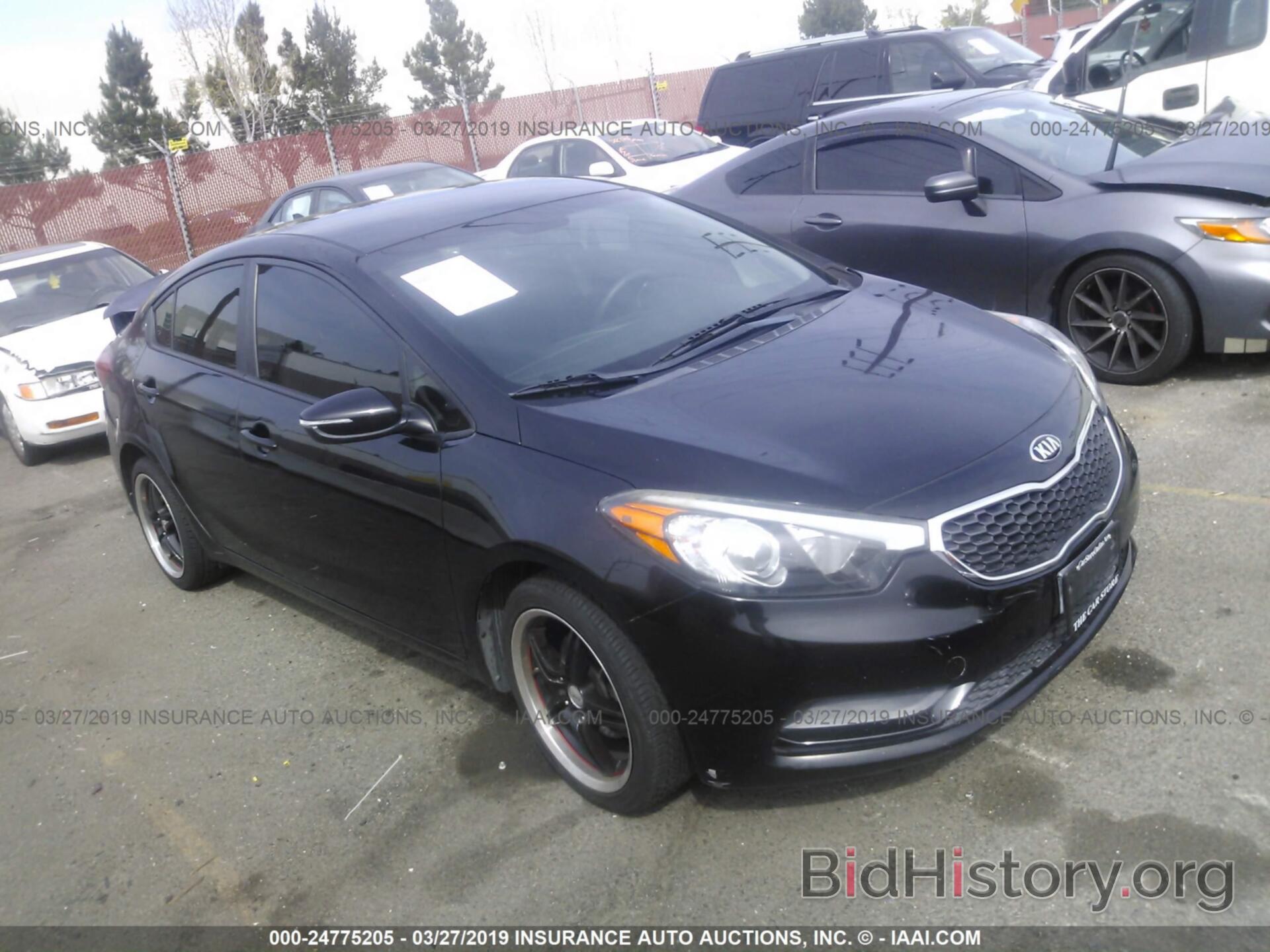 Photo KNAFX4A60E5190261 - KIA FORTE 2014