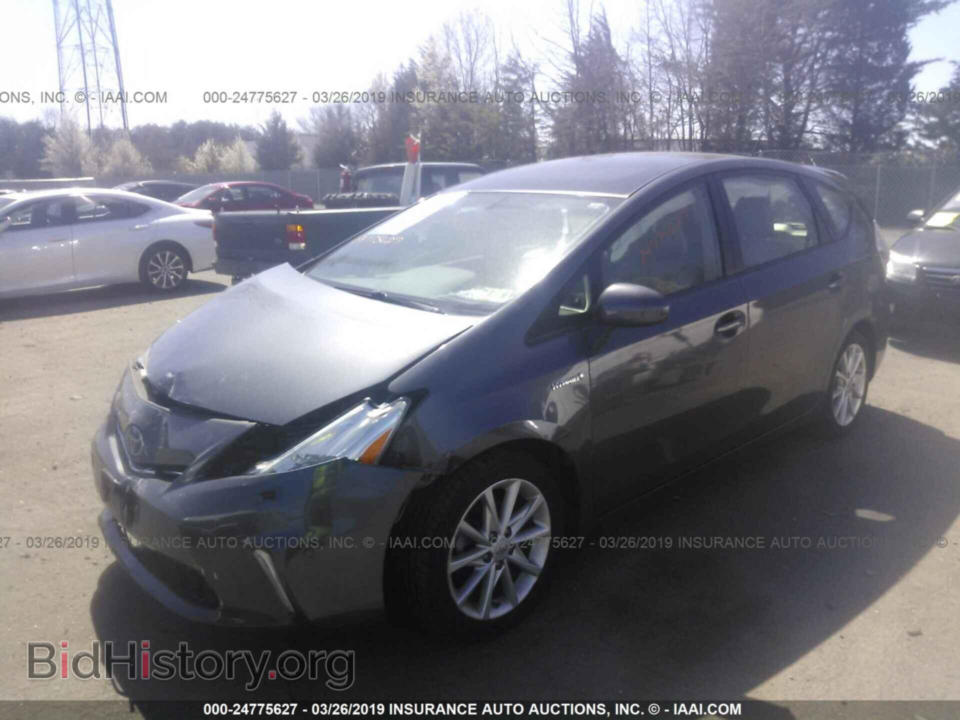 2012 TOYOTA PRIUS V - VIN: JTDZN3EU2C3149857 - Фото 2