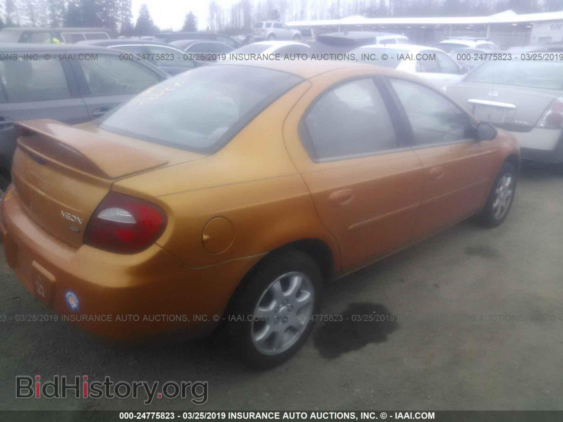 2005 DODGE NEON - VIN: 1B3ES56C55D138410 - Фото 4