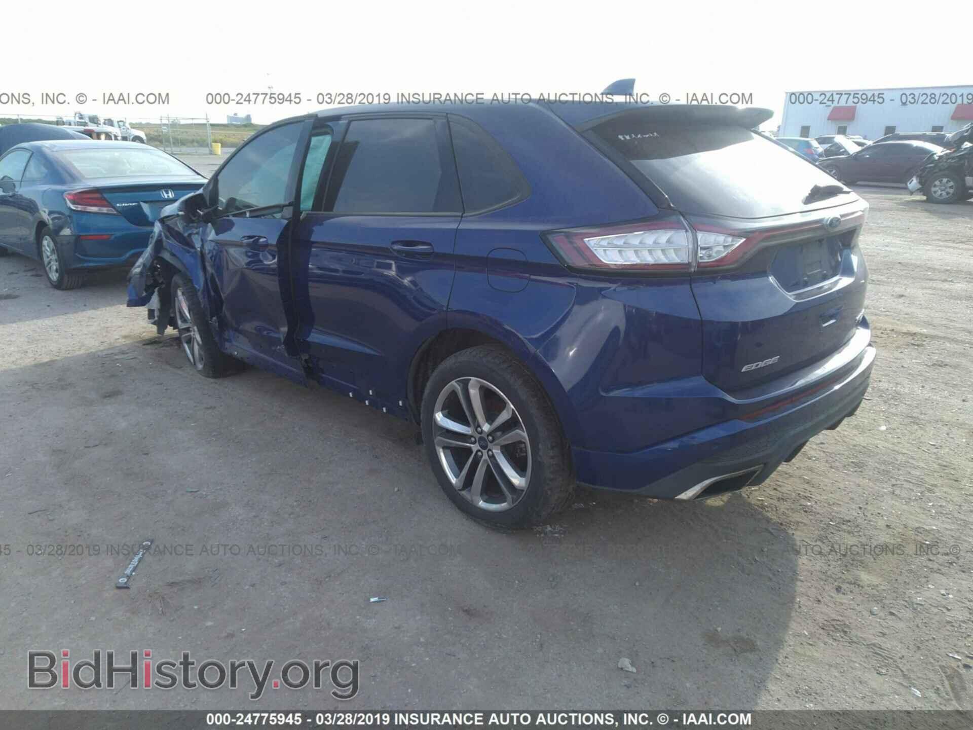 2015 FORD EDGE - VIN: 2FMTK3APXFBB62418 - Фото 3
