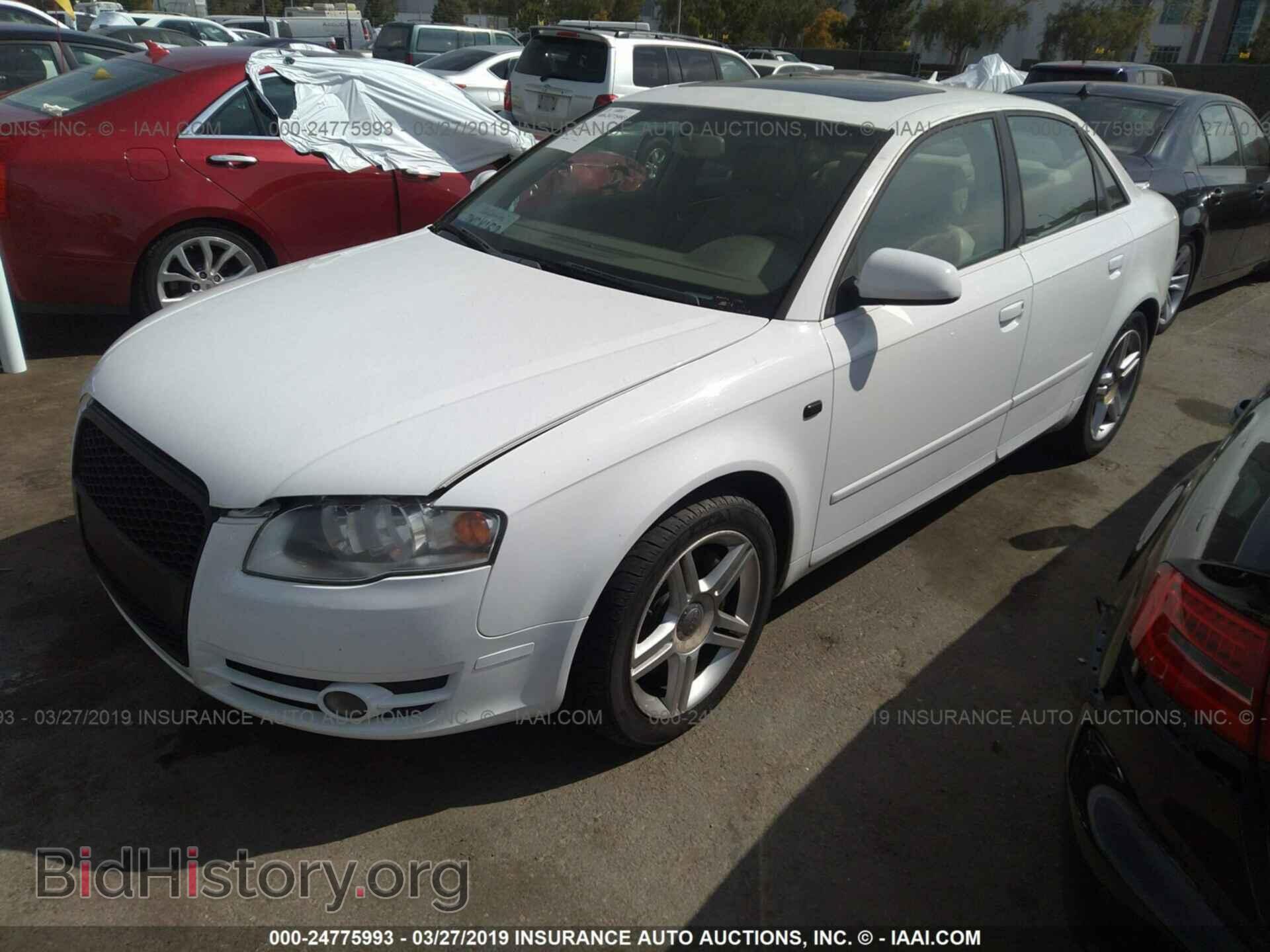2007 AUDI A4 - VIN: WAUDF78E47A274120 - Фото 2