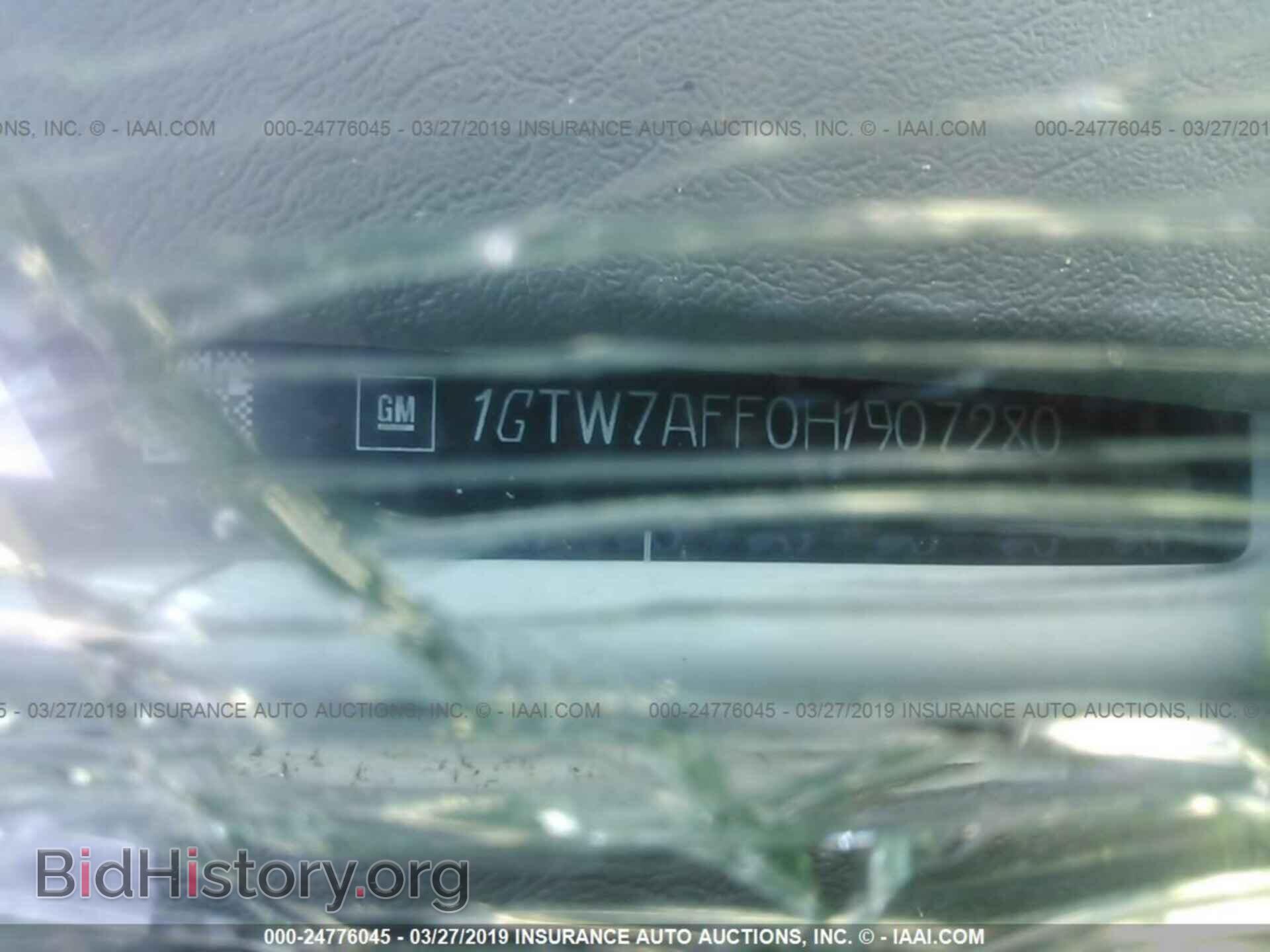 2017 GMC SAVANA - VIN: 1GTW7AFF0H1907280 - Фото 9