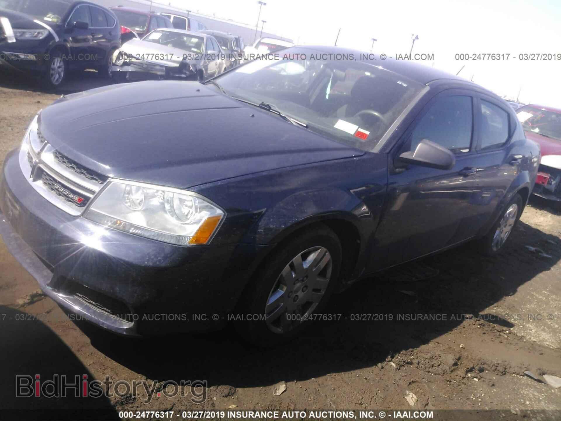 2013 DODGE AVENGER - VIN: 1C3CDZAB6DN557465 - Фото 2