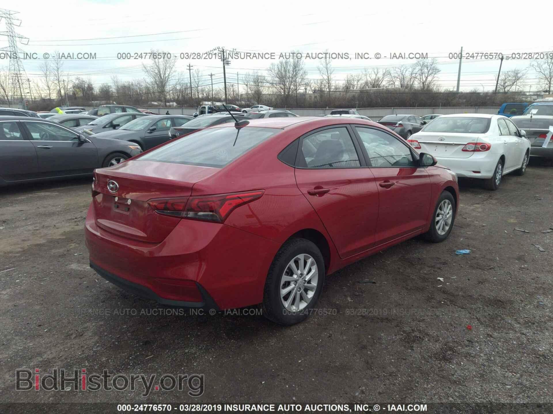 2018 HYUNDAI ACCENT - VIN: 3KPC24A35JE031003 - Фото 4