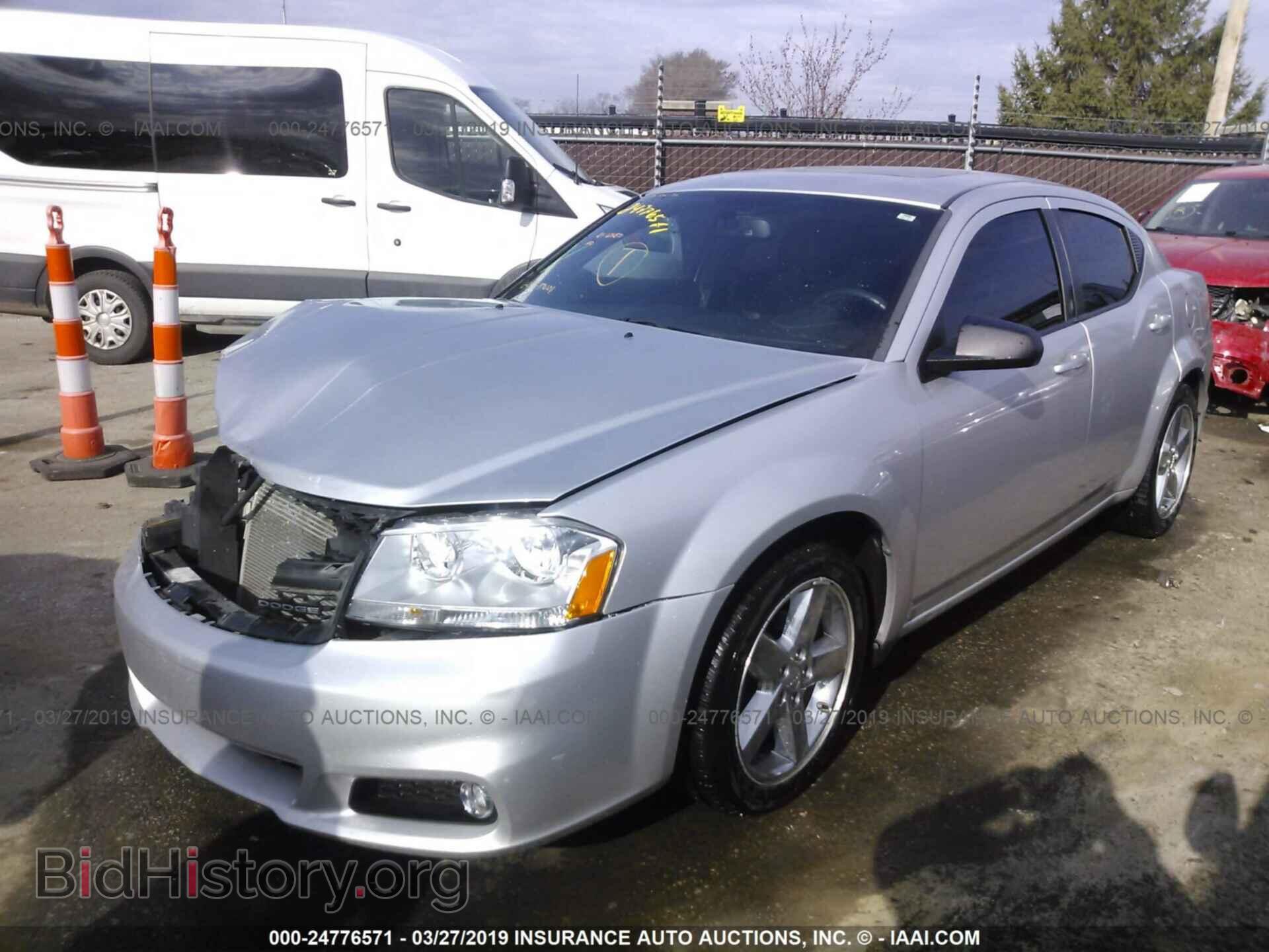 2011 DODGE AVENGER - VIN: 1B3BD2FB0BN591097 - Фото 2