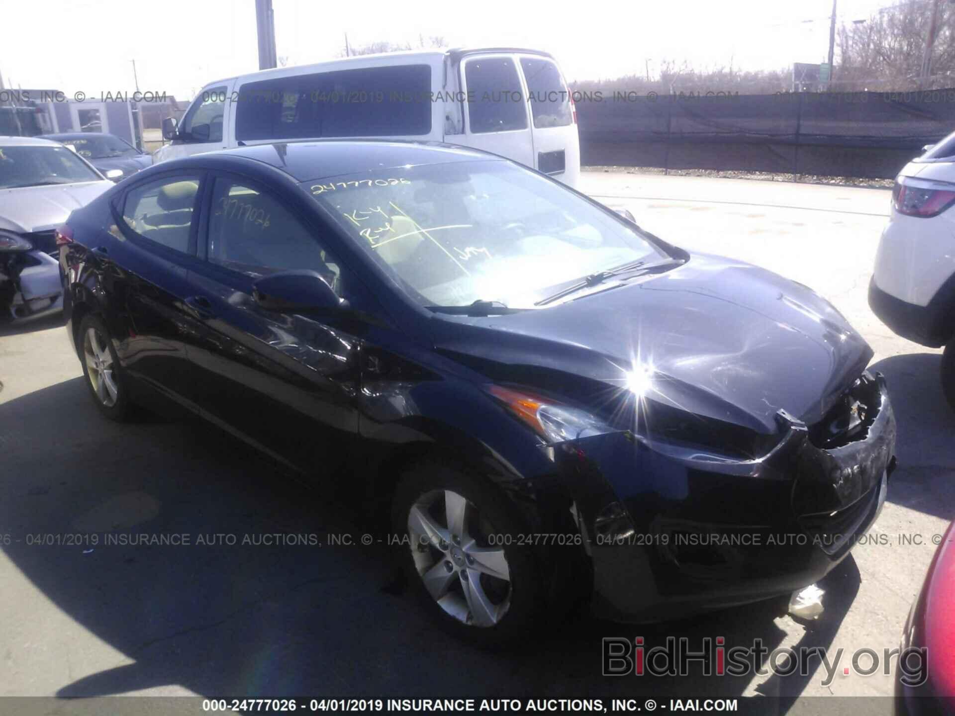 Фотография 5NPDH4AE1DH278815 - HYUNDAI ELANTRA 2013