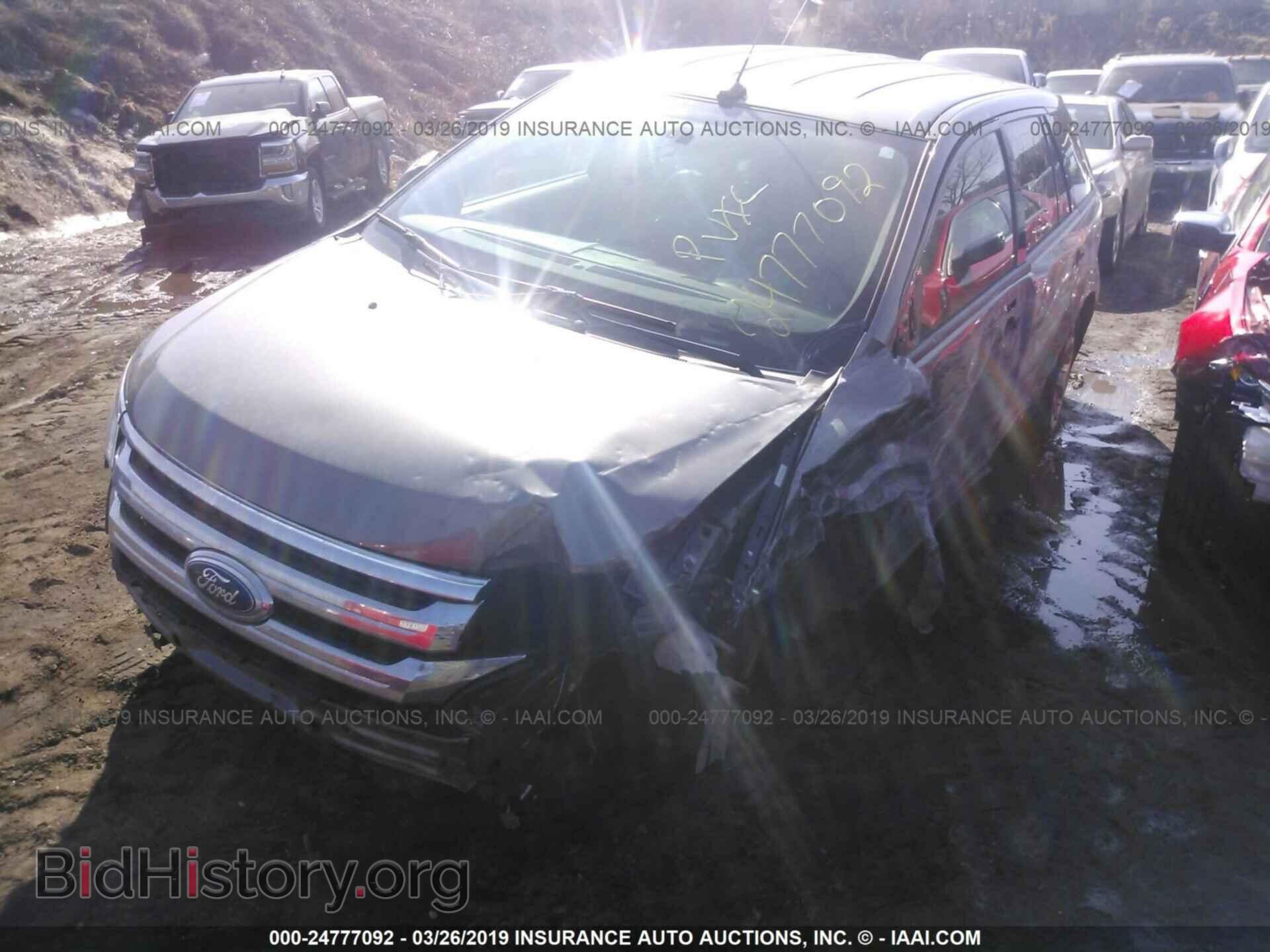 2014 FORD EDGE - VIN: 2FMDK4JC7EBB65072 - Фото 2
