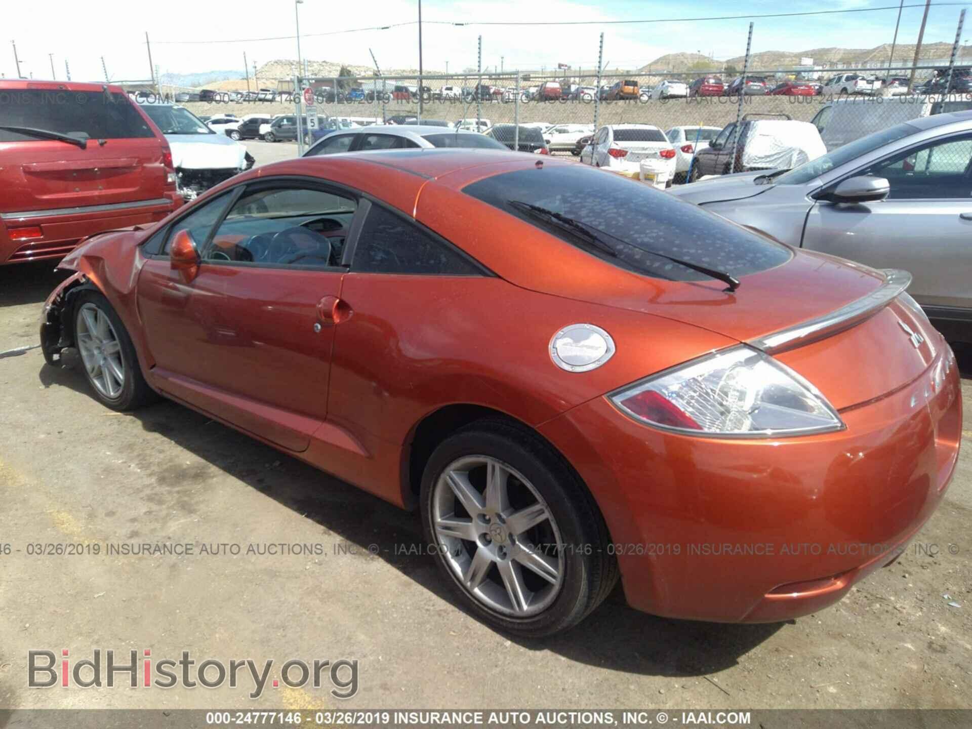 2007 MITSUBISHI ECLIPSE - VIN: 4A3AK34T57E008657 - Photo 3