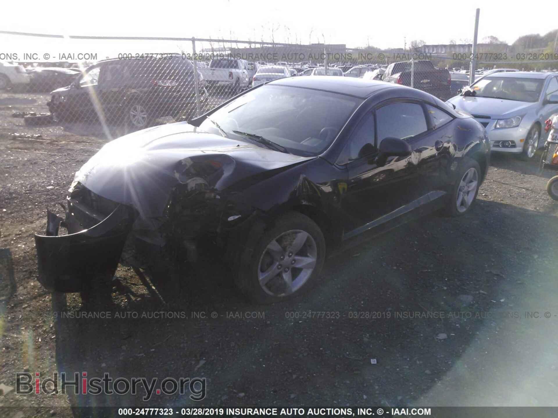 2007 MITSUBISHI ECLIPSE - VIN: 4A3AK24F07E058337 - Фото 2