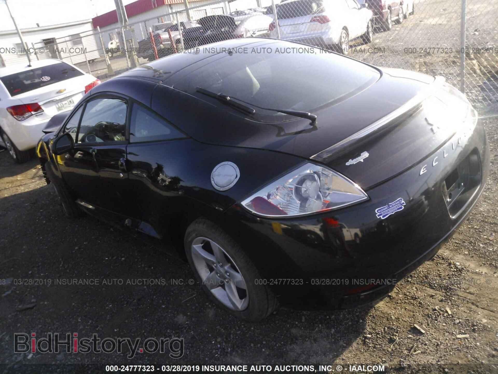 2007 MITSUBISHI ECLIPSE - VIN: 4A3AK24F07E058337 - Фото 3