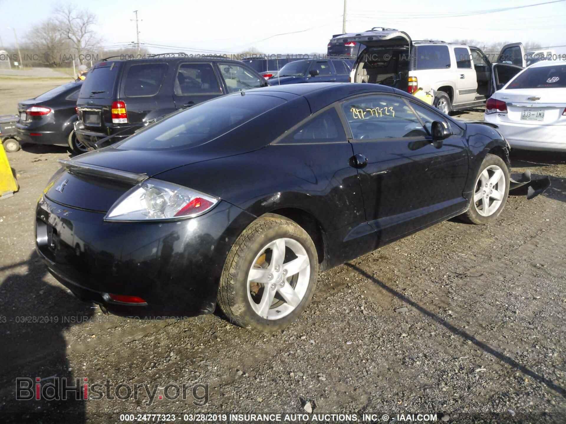 2007 MITSUBISHI ECLIPSE - VIN: 4A3AK24F07E058337 - Фото 4
