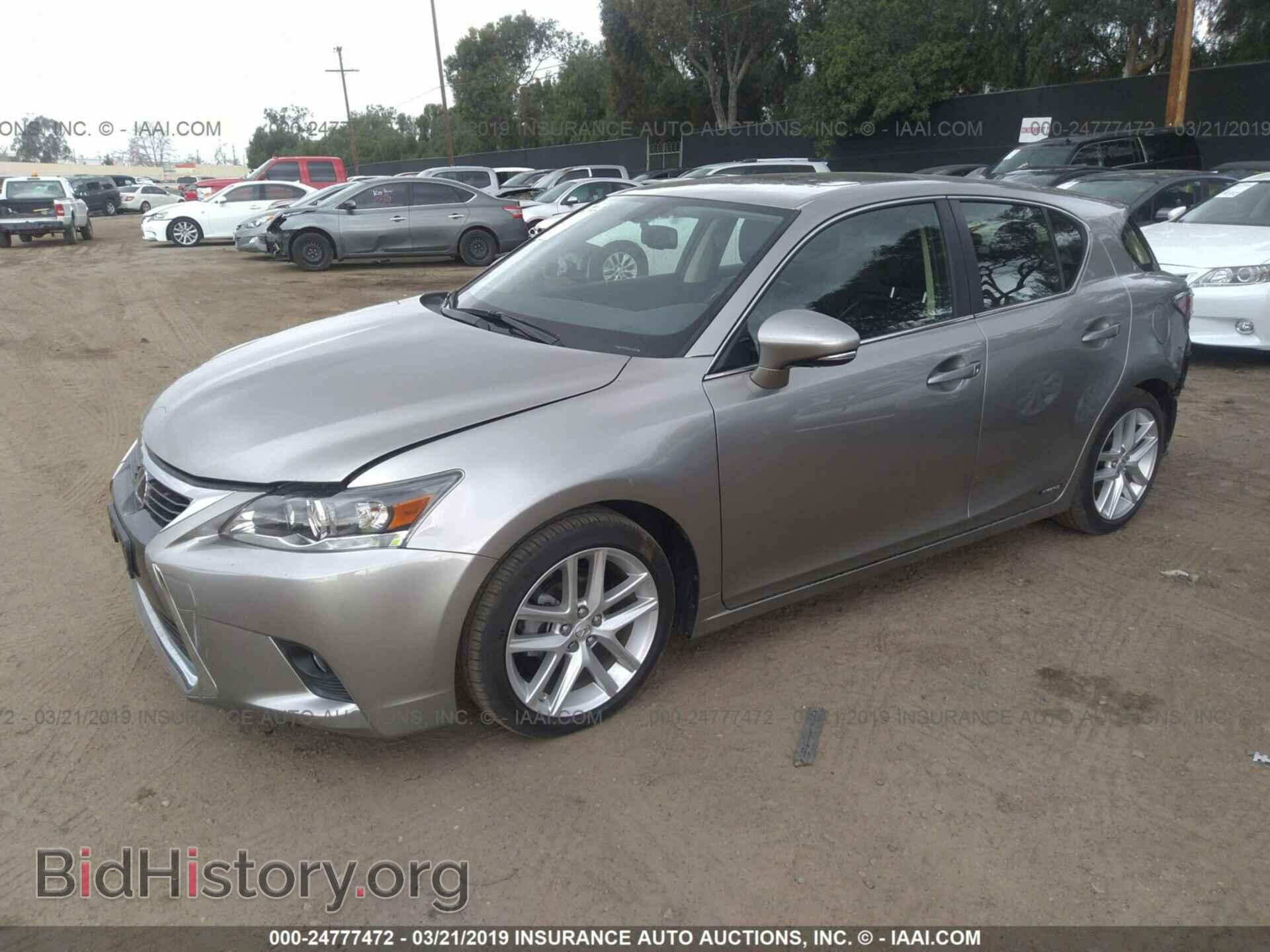 2017 LEXUS CT - VIN: JTHKD5BH8H2287907 - Фото 2