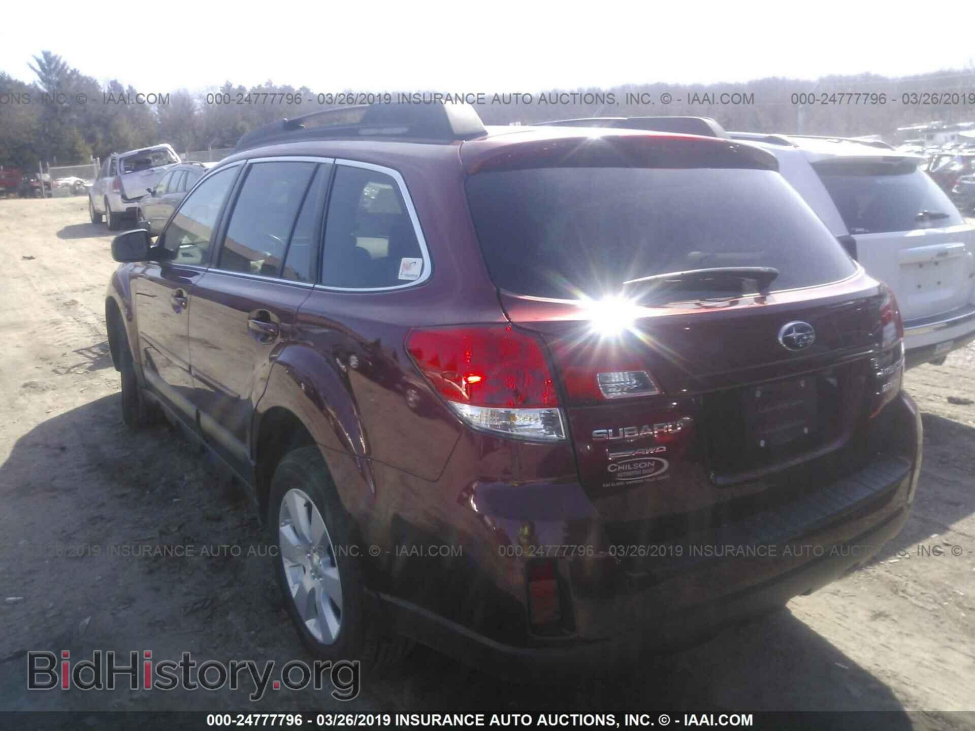 2012 SUBARU OUTBACK - VIN: 4S4BRBGC2C3300941 - Фото 3
