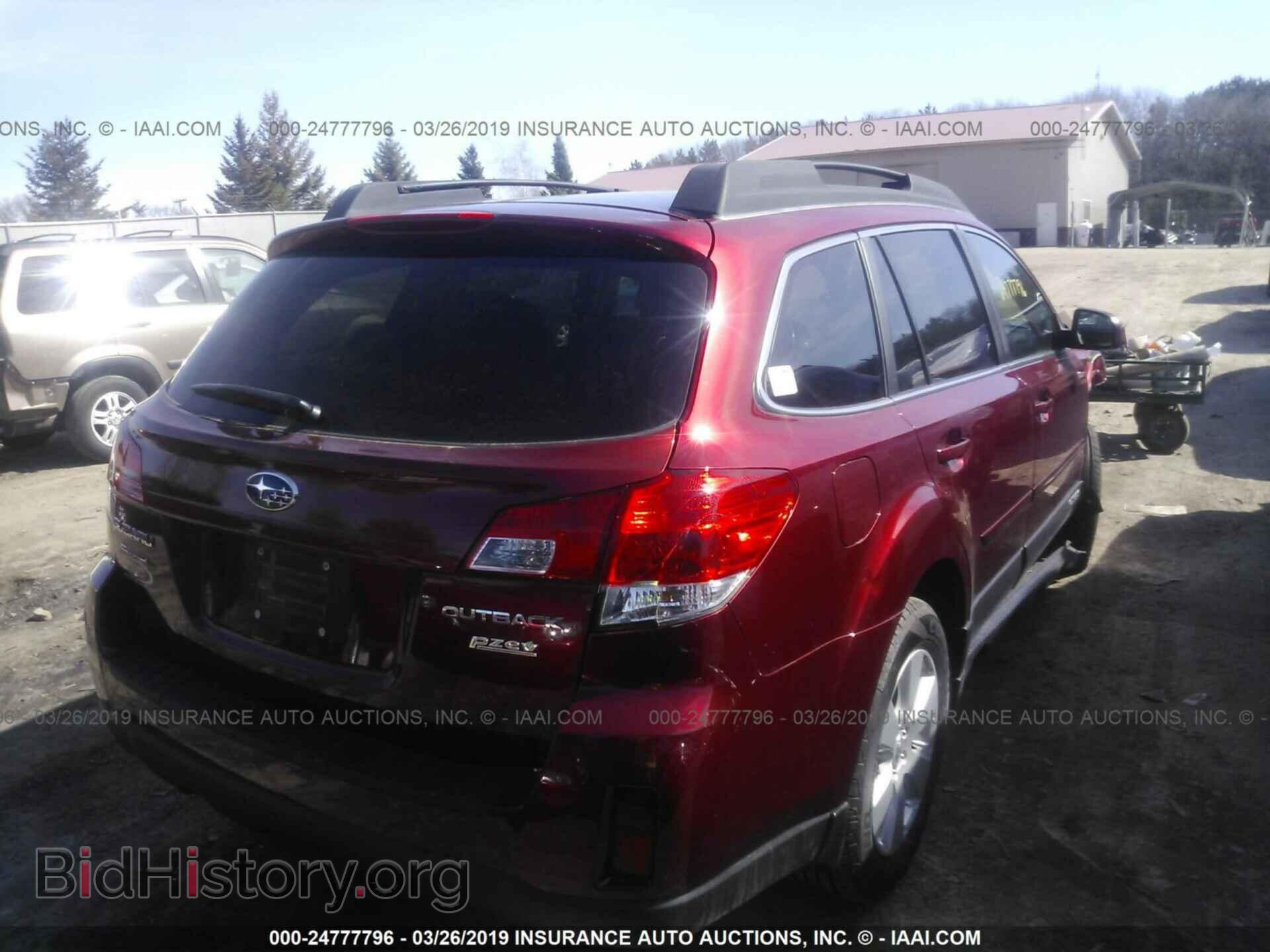 2012 SUBARU OUTBACK - VIN: 4S4BRBGC2C3300941 - Фото 4
