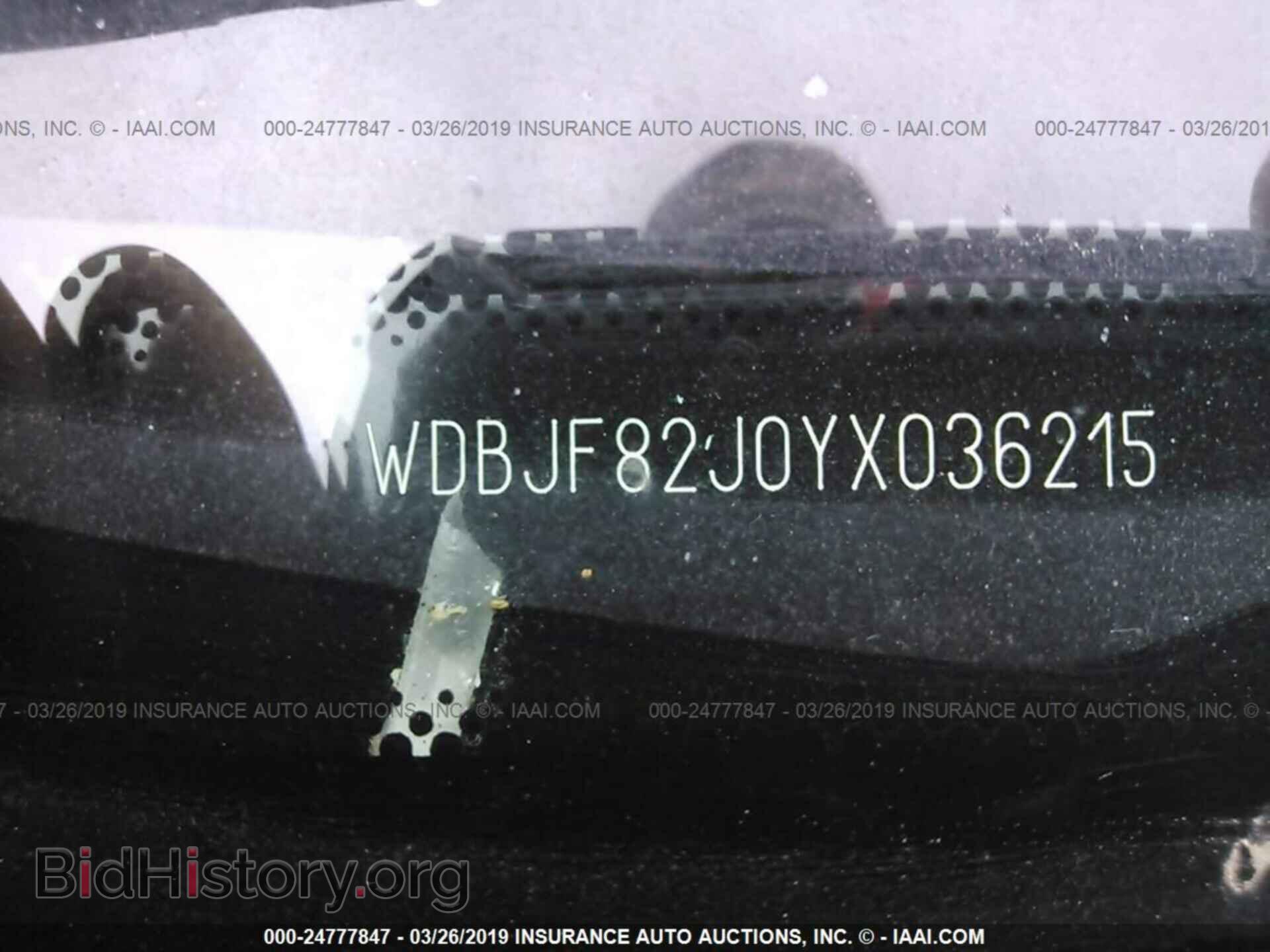 2000 MERCEDES-BENZ E - VIN: WDBJF82J0YX036215 - Photo 9