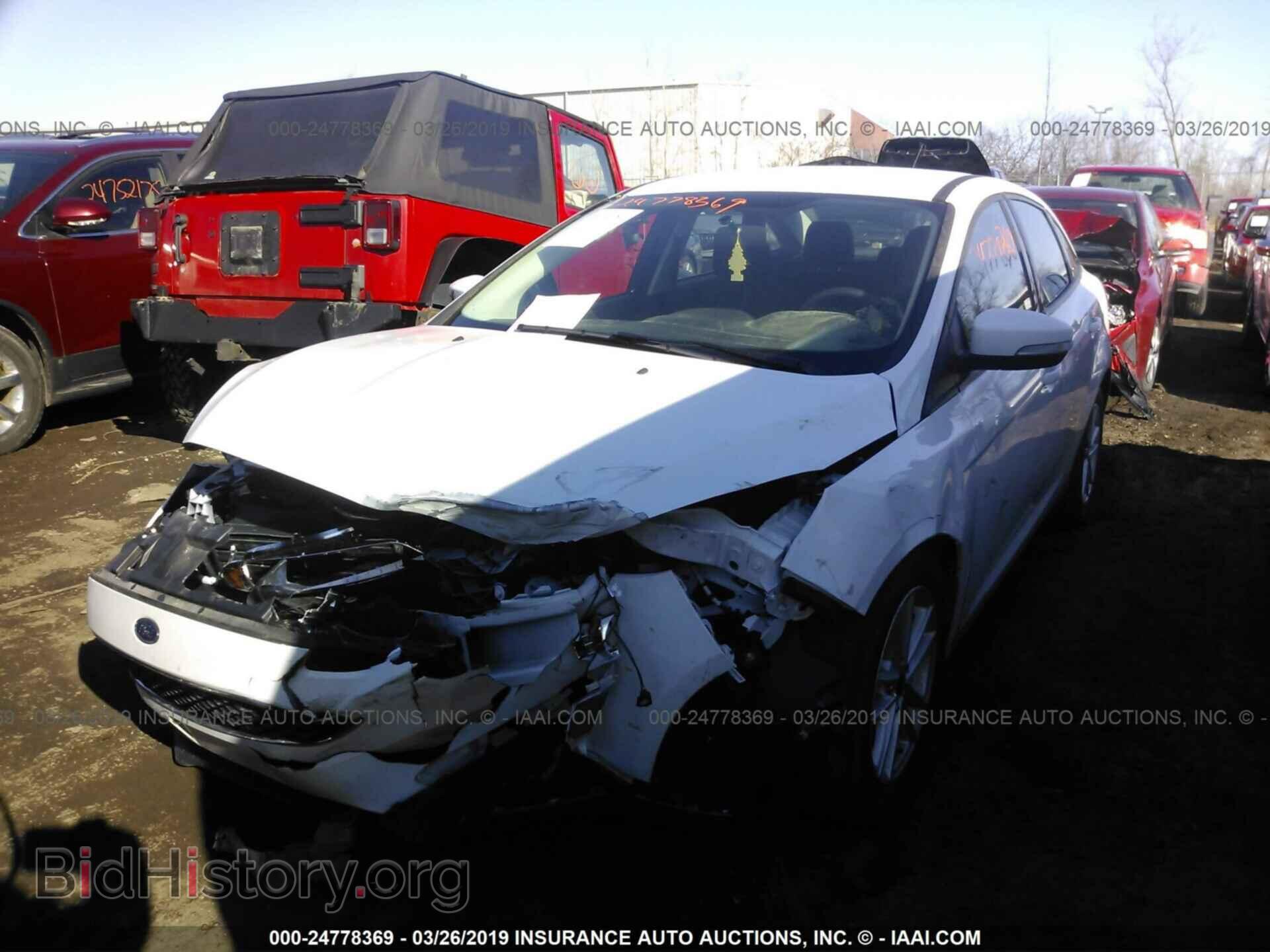 2017 FORD FOCUS - VIN: 1FADP3F21HL257451 - Фото 2