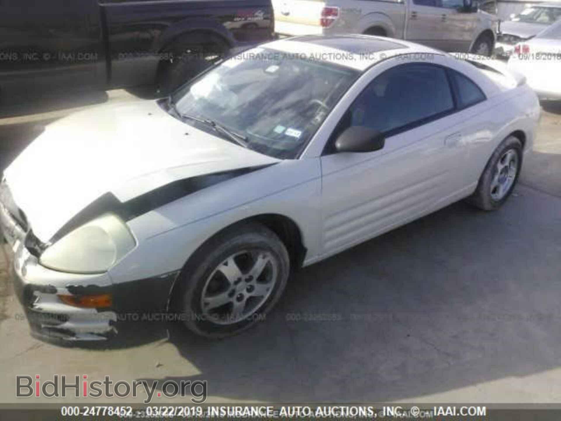 2004 MITSUBISHI ECLIPSE - VIN: 4A3AC44G14E055718 - Фото 2
