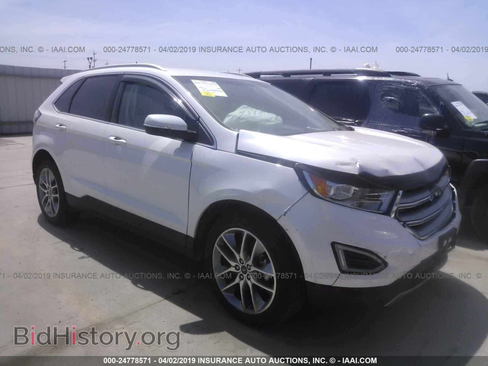 Фотография 2FMPK3K95HBB96609 - FORD EDGE 2017