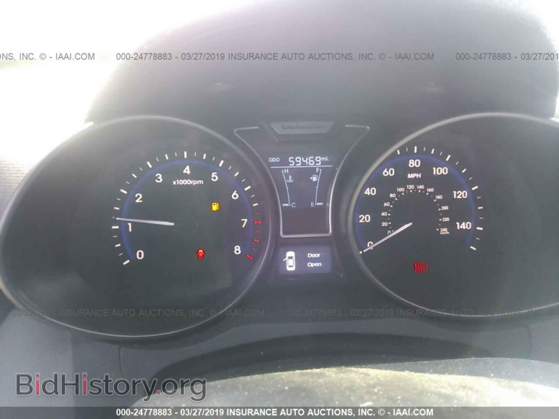 2013 HYUNDAI VELOSTER - VIN: KMHTC6AE8DU129972 - Фото 7