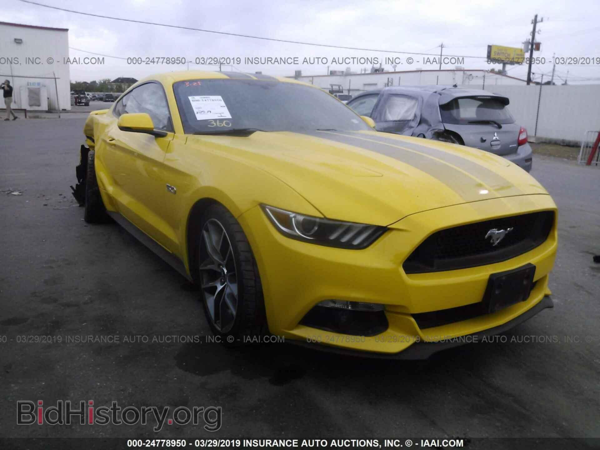 Фотография 1FA6P8CF7H5210104 - FORD MUSTANG 2017