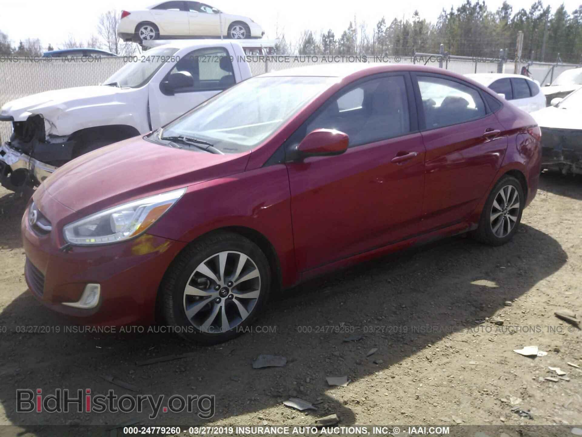 2016 HYUNDAI ACCENT - VIN: KMHCU4AE2GU114020 - Фото 2
